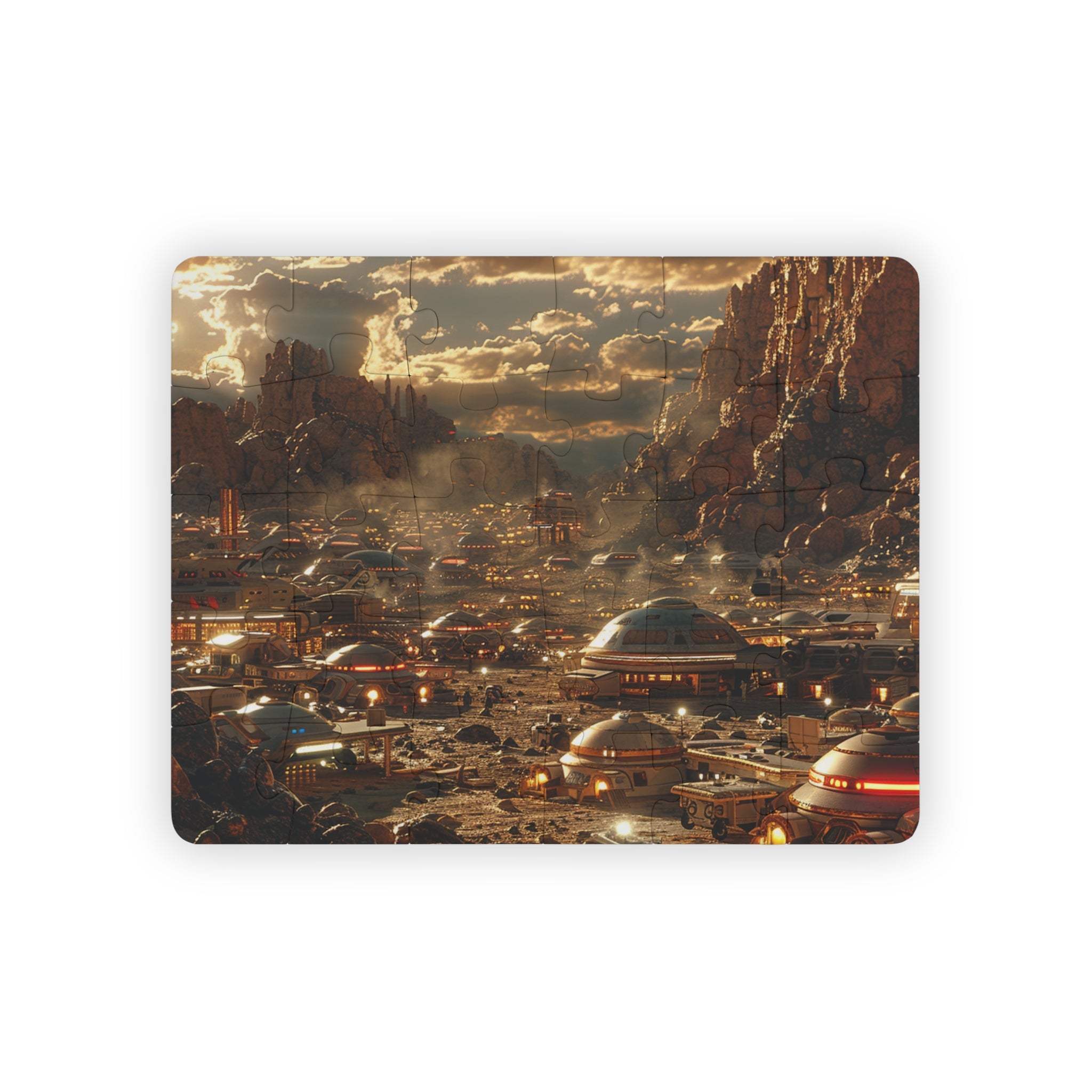 Kids' Puzzle, 30-Piece - Mars Colony