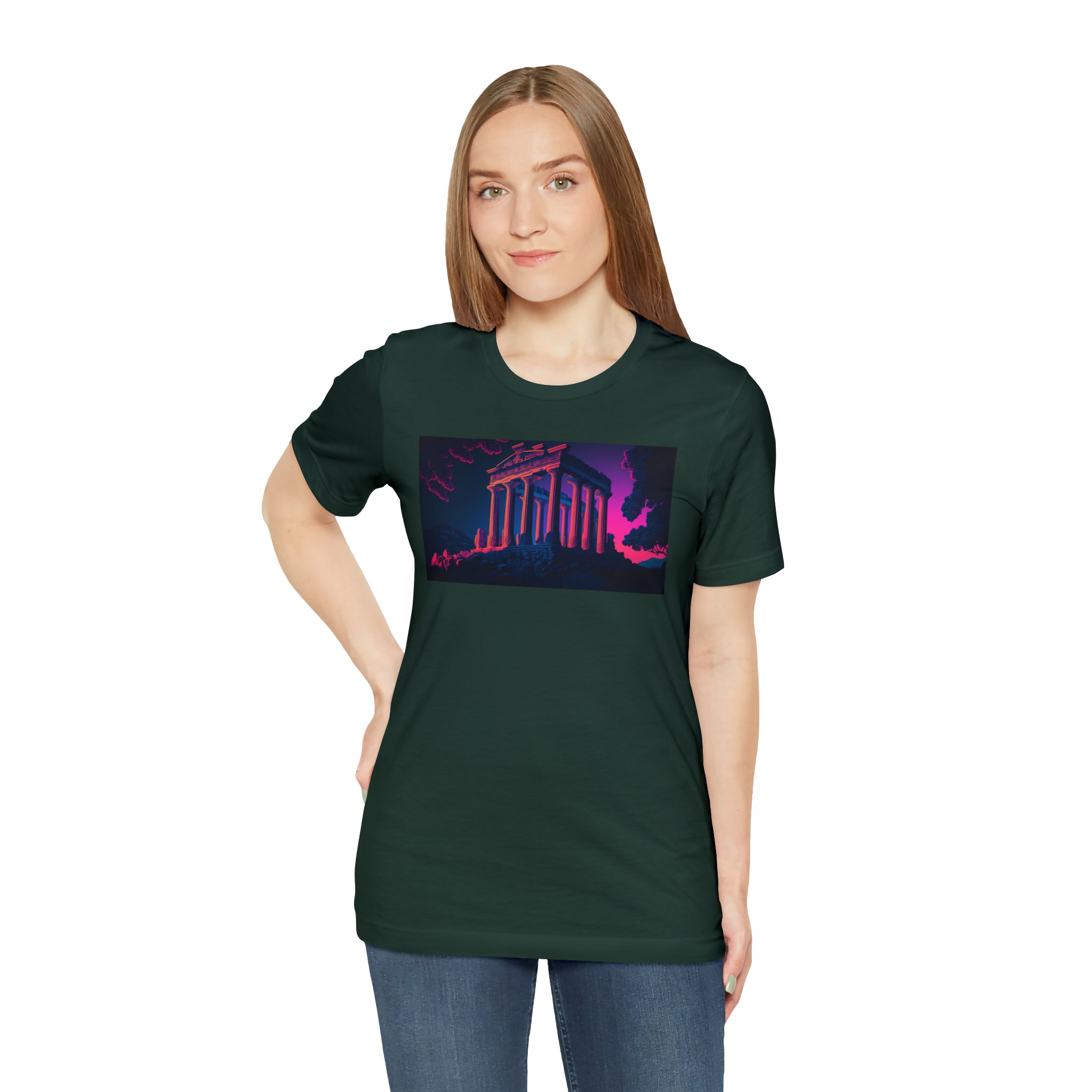Unisex Jersey Short Sleeve Tee - Olympia, Greece