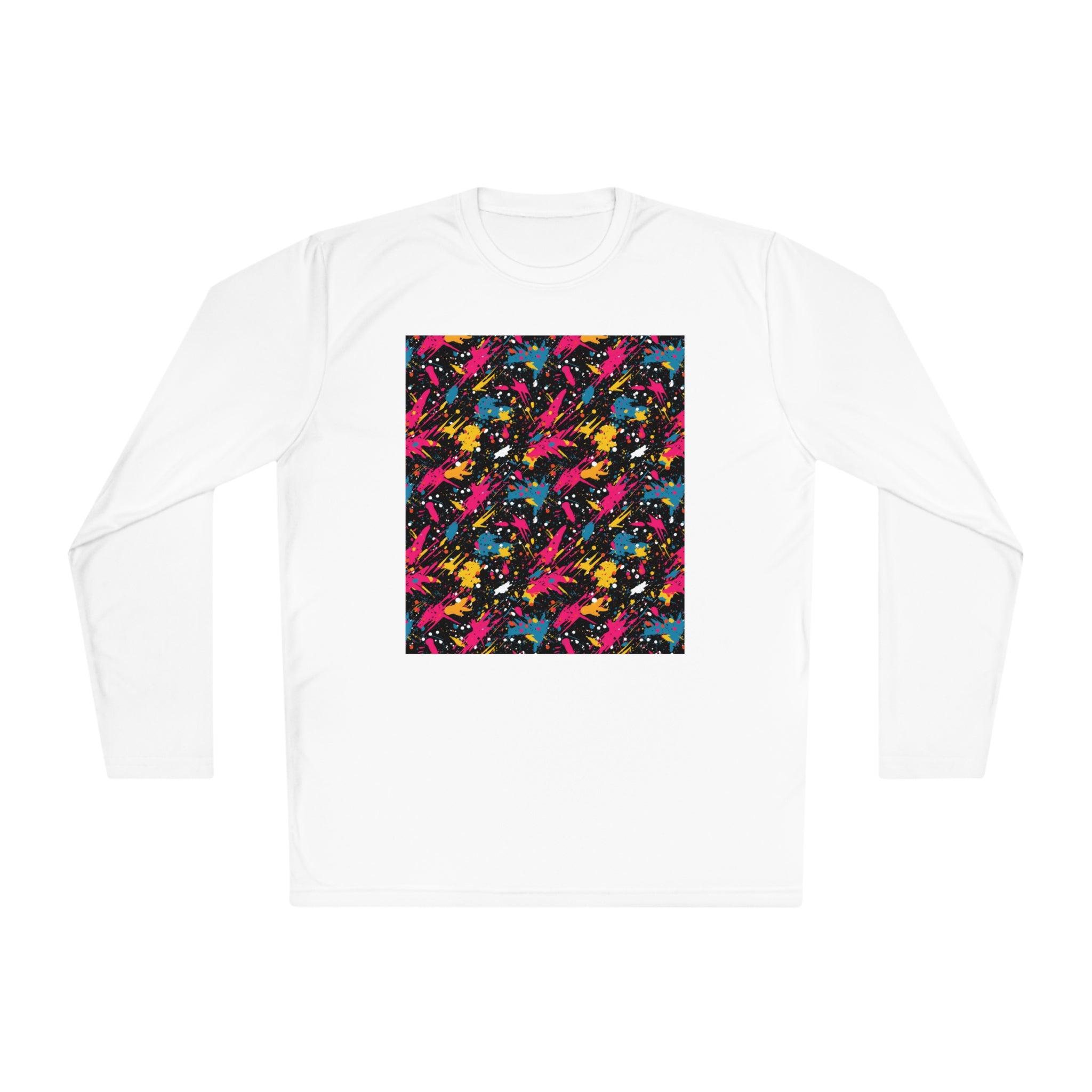 Unisex Lightweight Long Sleeve Tee (AOP) - Abstract Designs 10