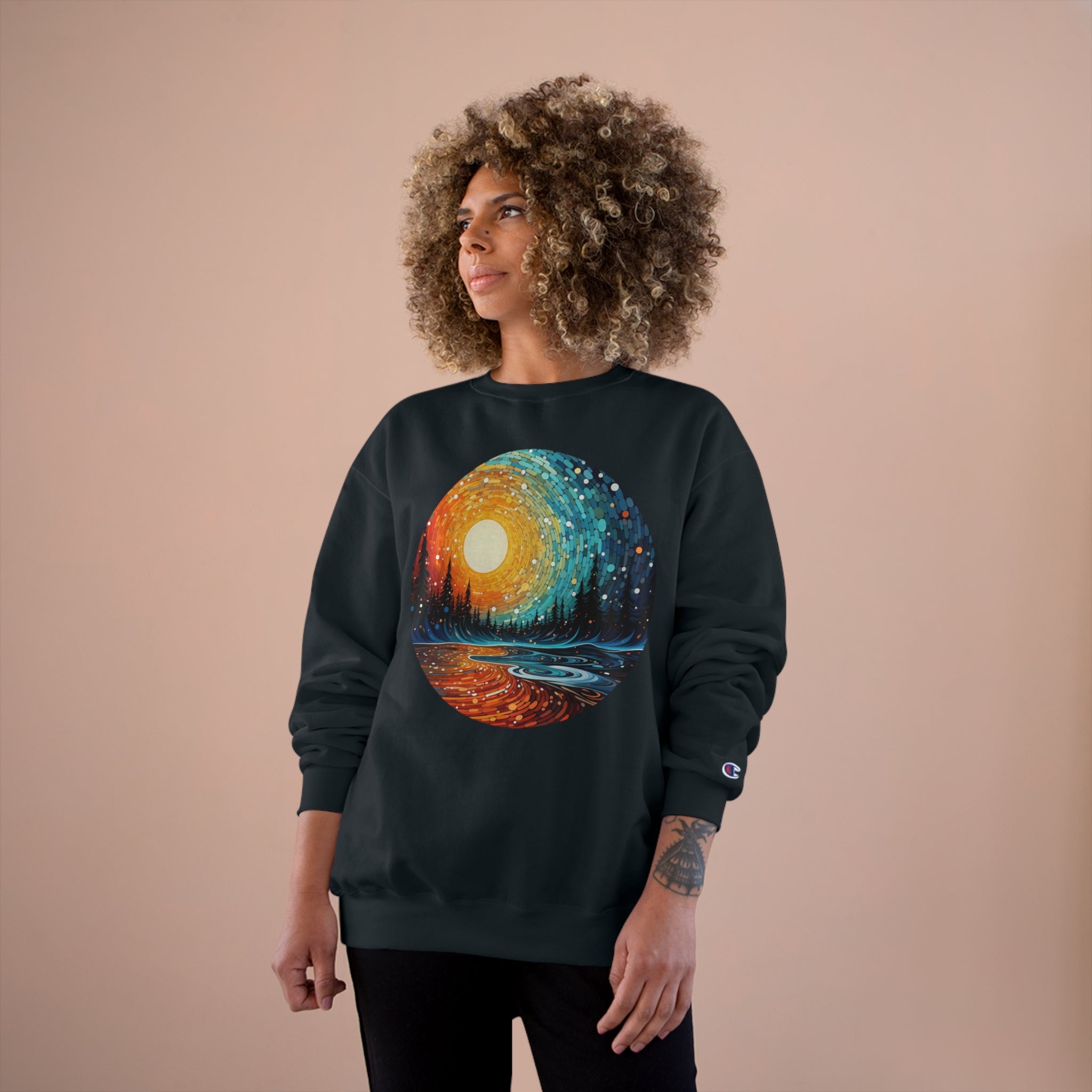 Champion Sweatshirt - Abstract Designs 04