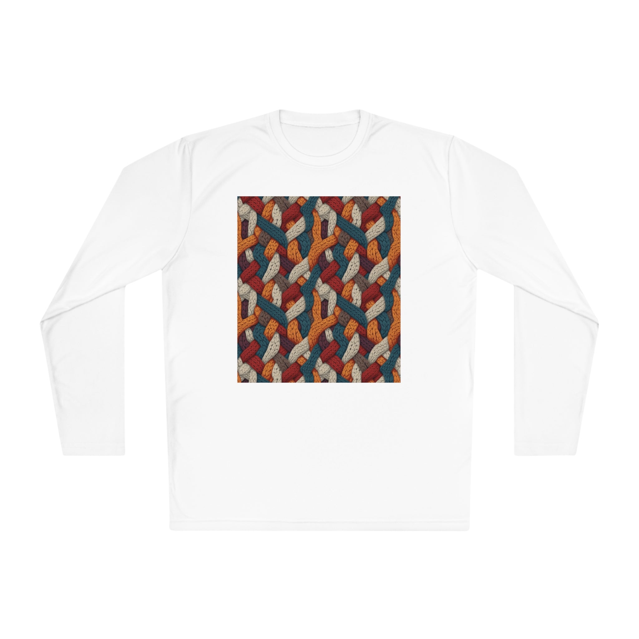Unisex Lightweight Long Sleeve Tee (AOP) - Abstract Designs 11