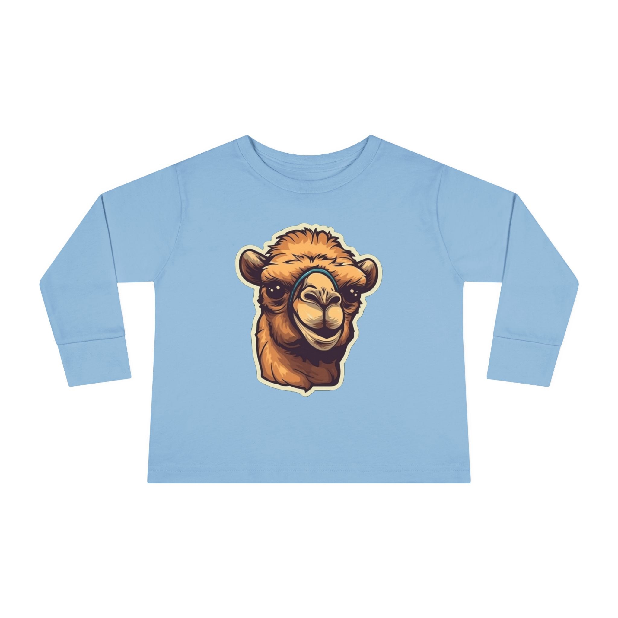 Toddler Long Sleeve Tee - Camel Calf
