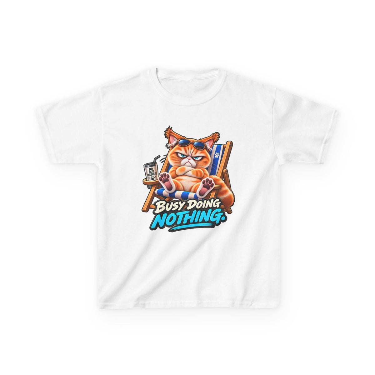Busy doing Nothing - Mildly Feral - Youth Short Sleeve Tee