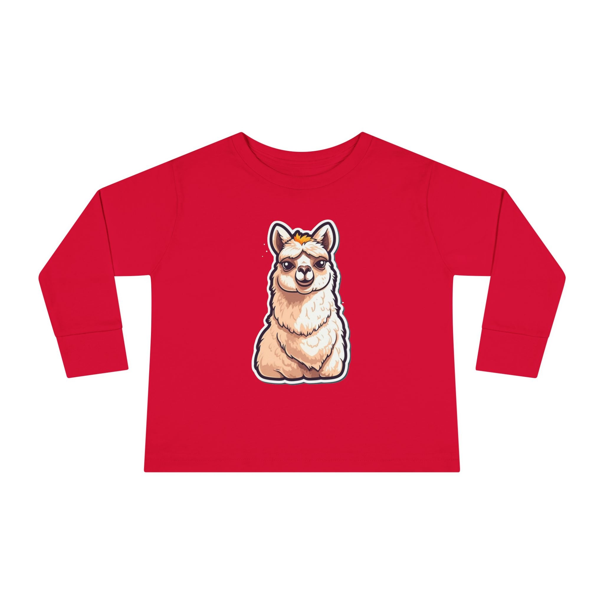 Toddler Long Sleeve Tee - Llama Calf