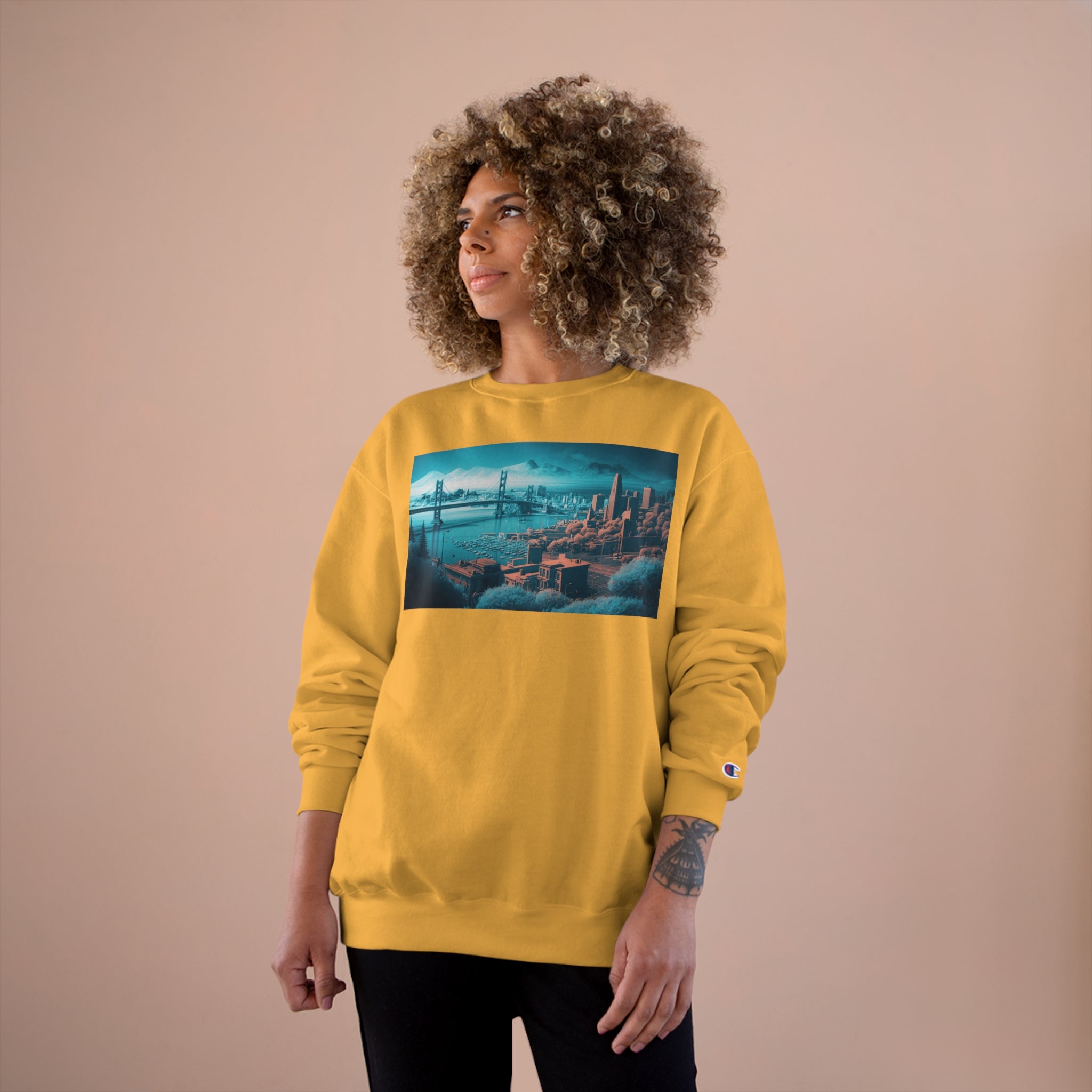 Champion Sweatshirt - Duotone Cities, San Francisco
