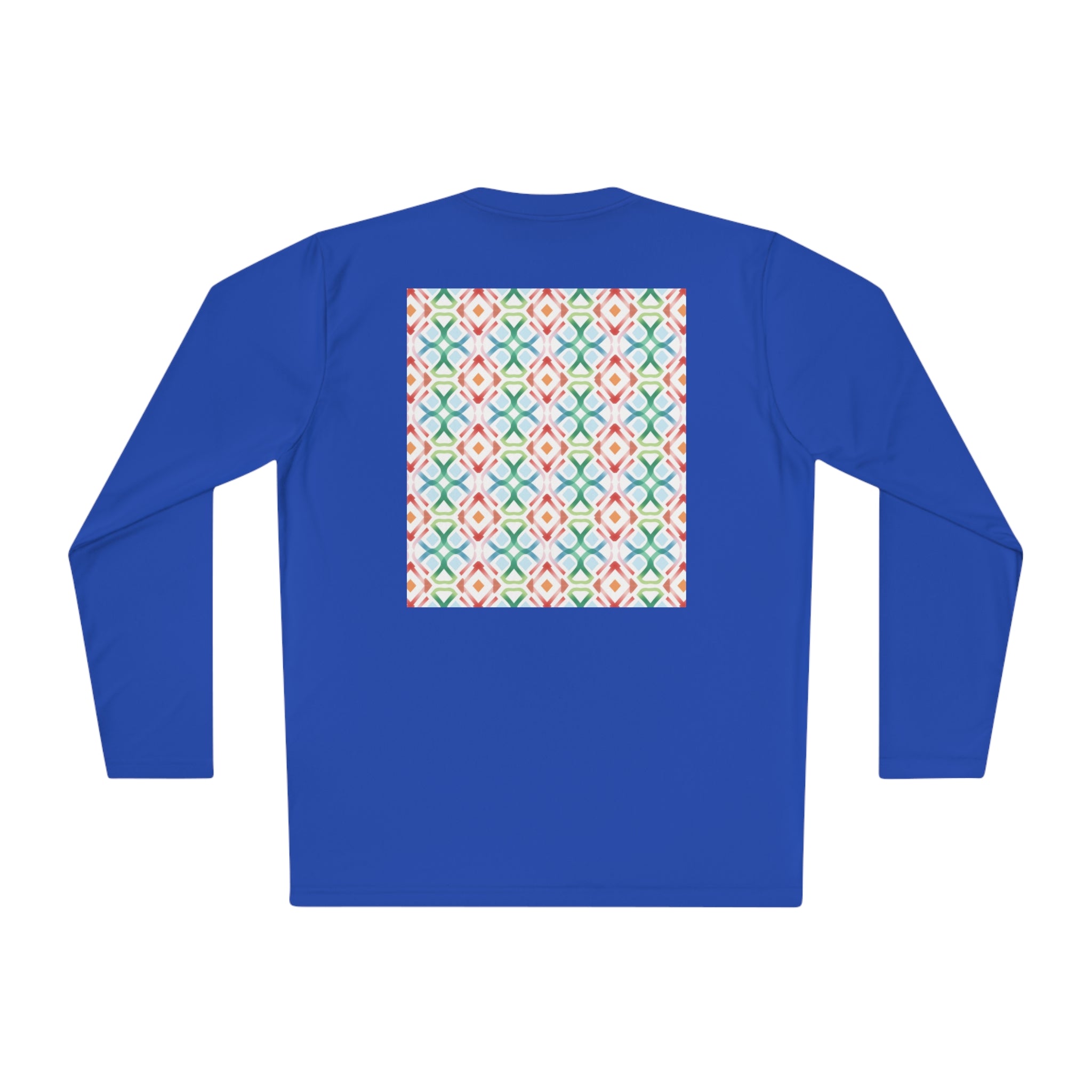 Unisex Lightweight Long Sleeve Tee (AOP) - Abstract Designs 09