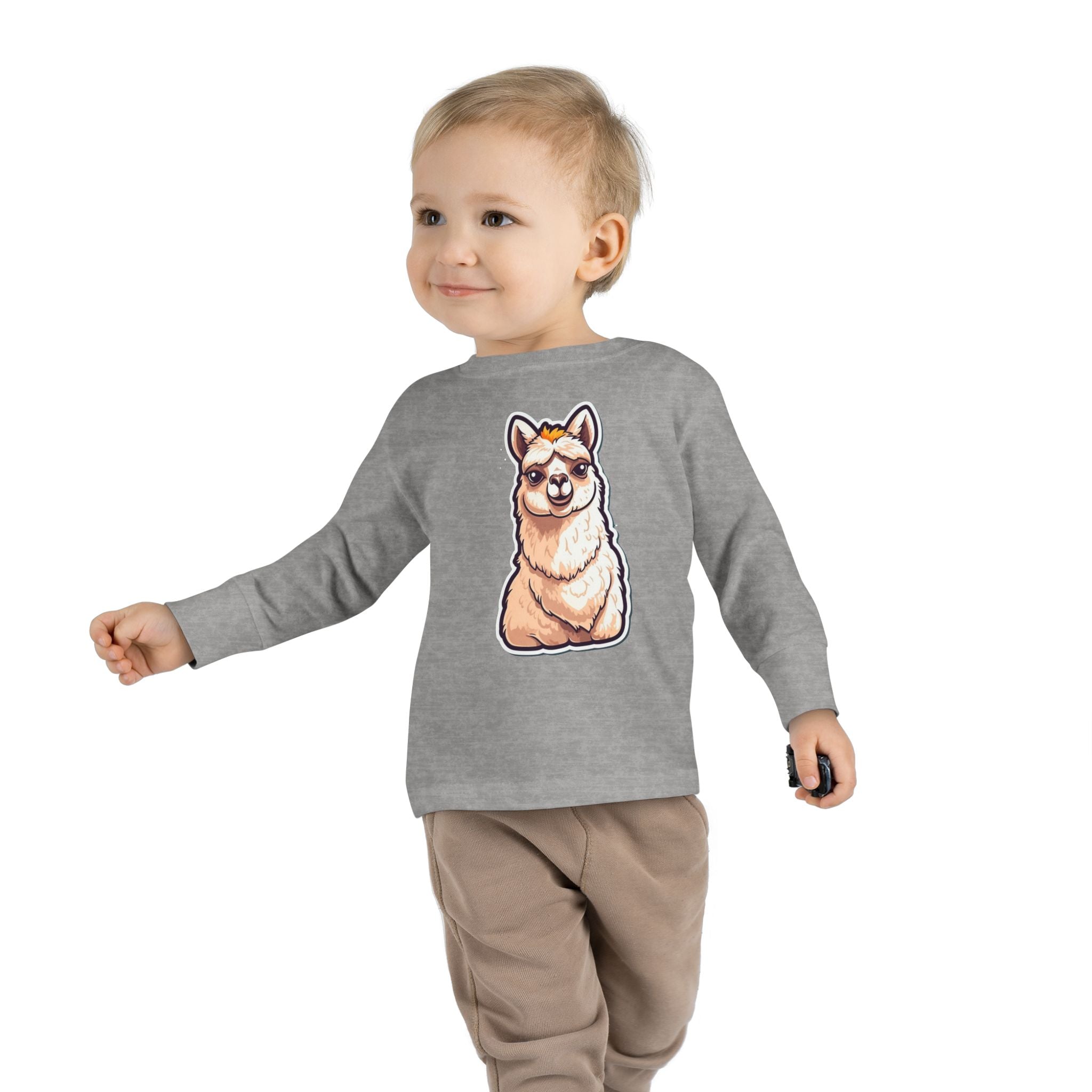 Toddler Long Sleeve Tee - Llama Calf