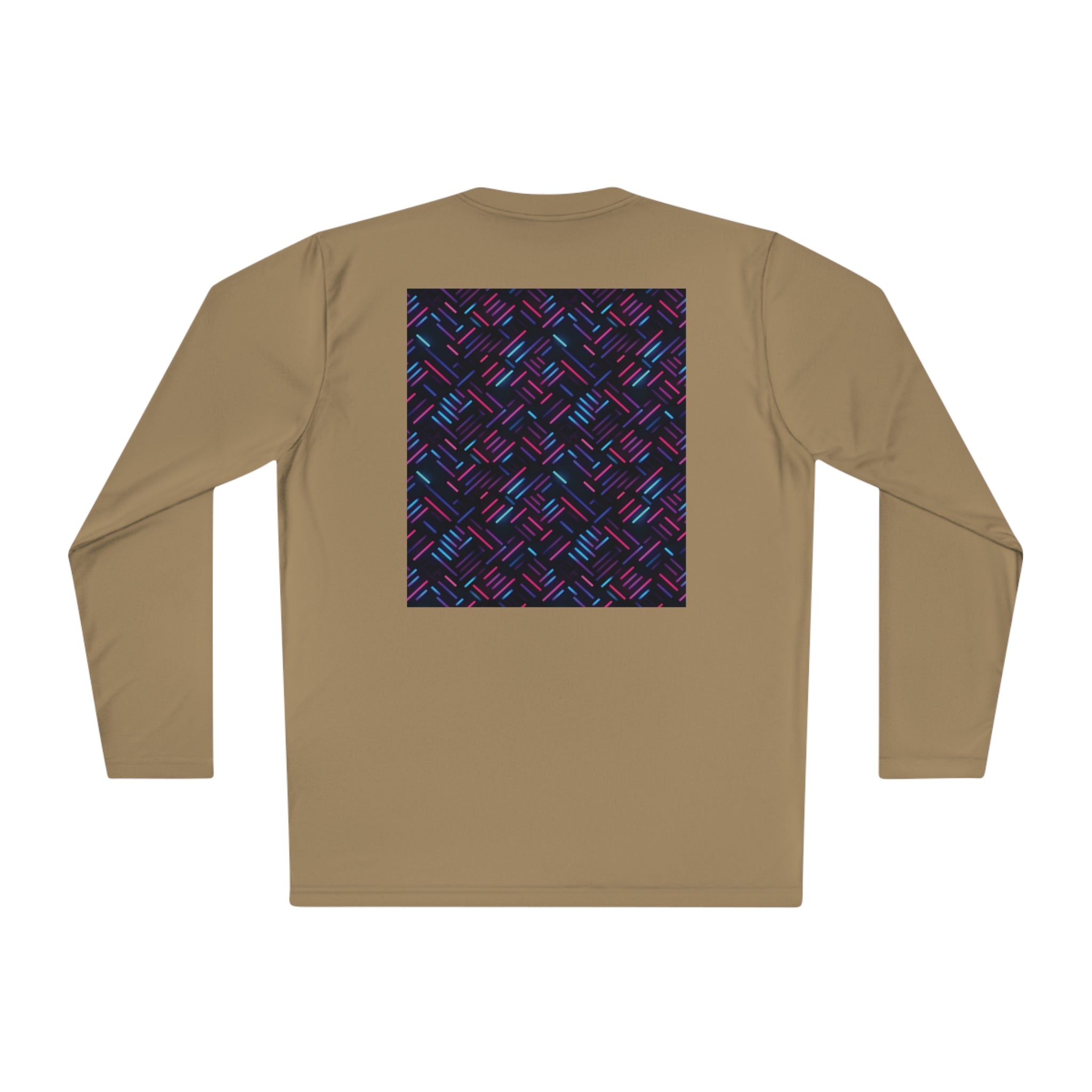 Unisex Lightweight Long Sleeve Tee (AOP) - Abstract Designs 03