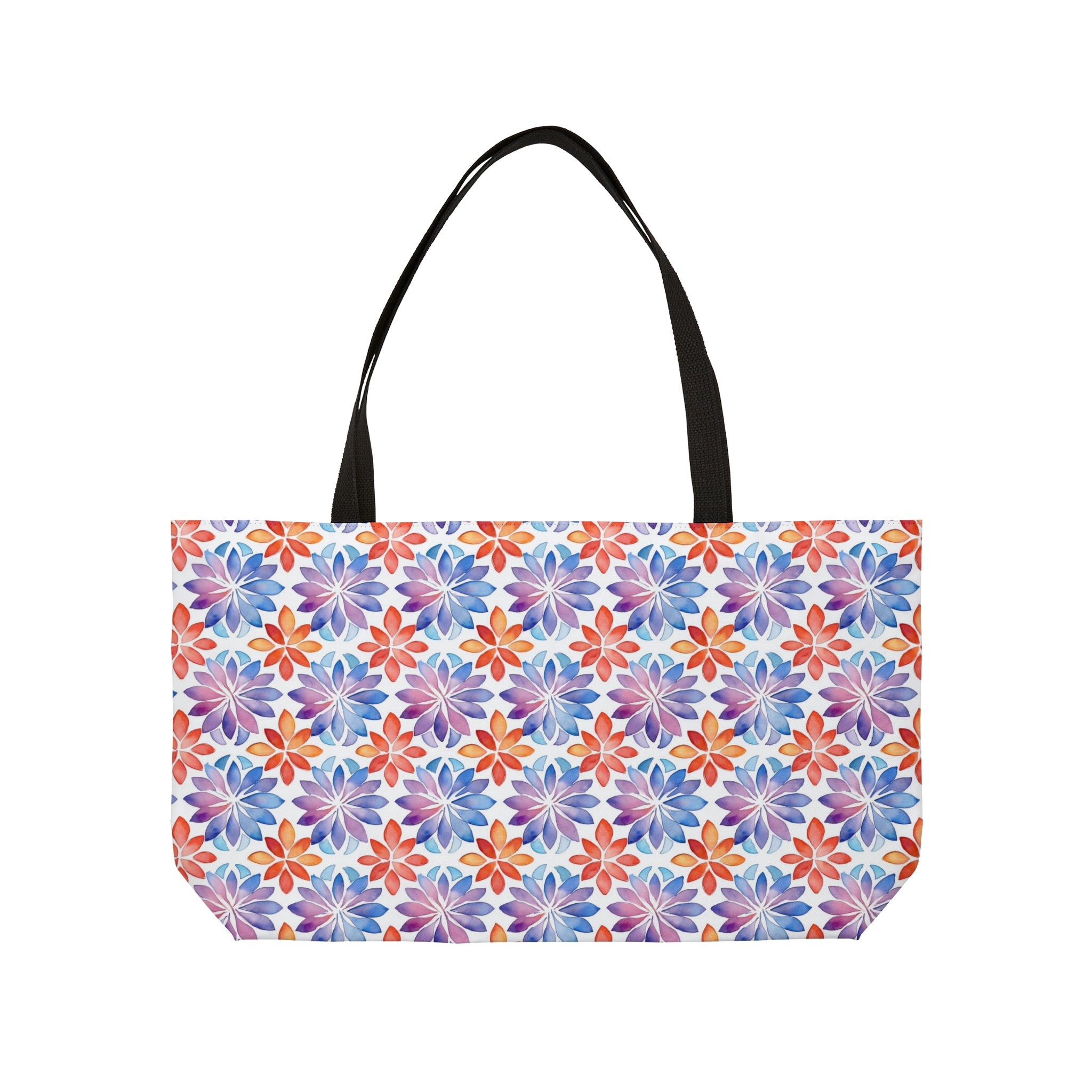 Weekender Tote Bag (AOP) - Seamless Floral Designs 05