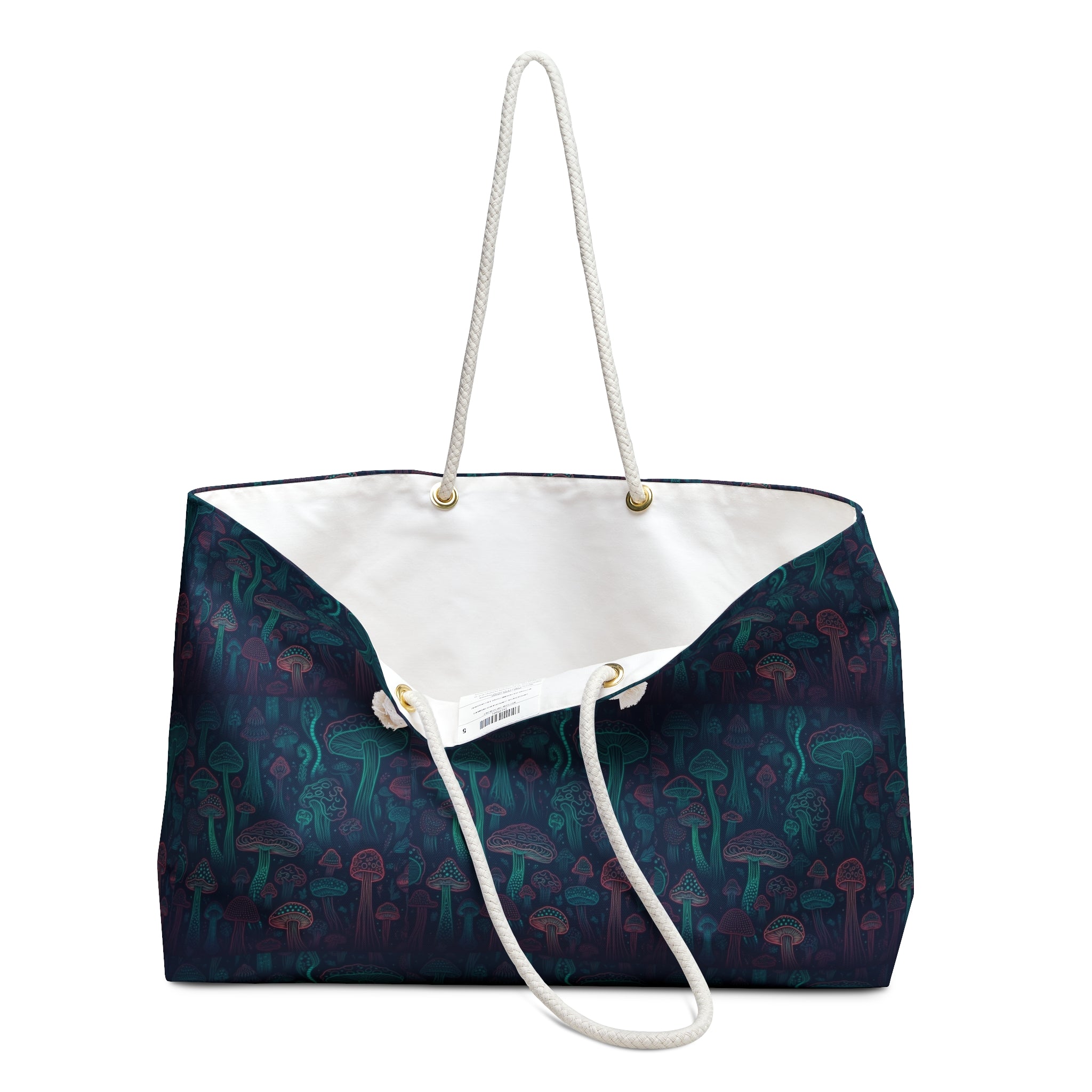 Weekender Bag (AOP) - Seamless Mushroom Designs 09