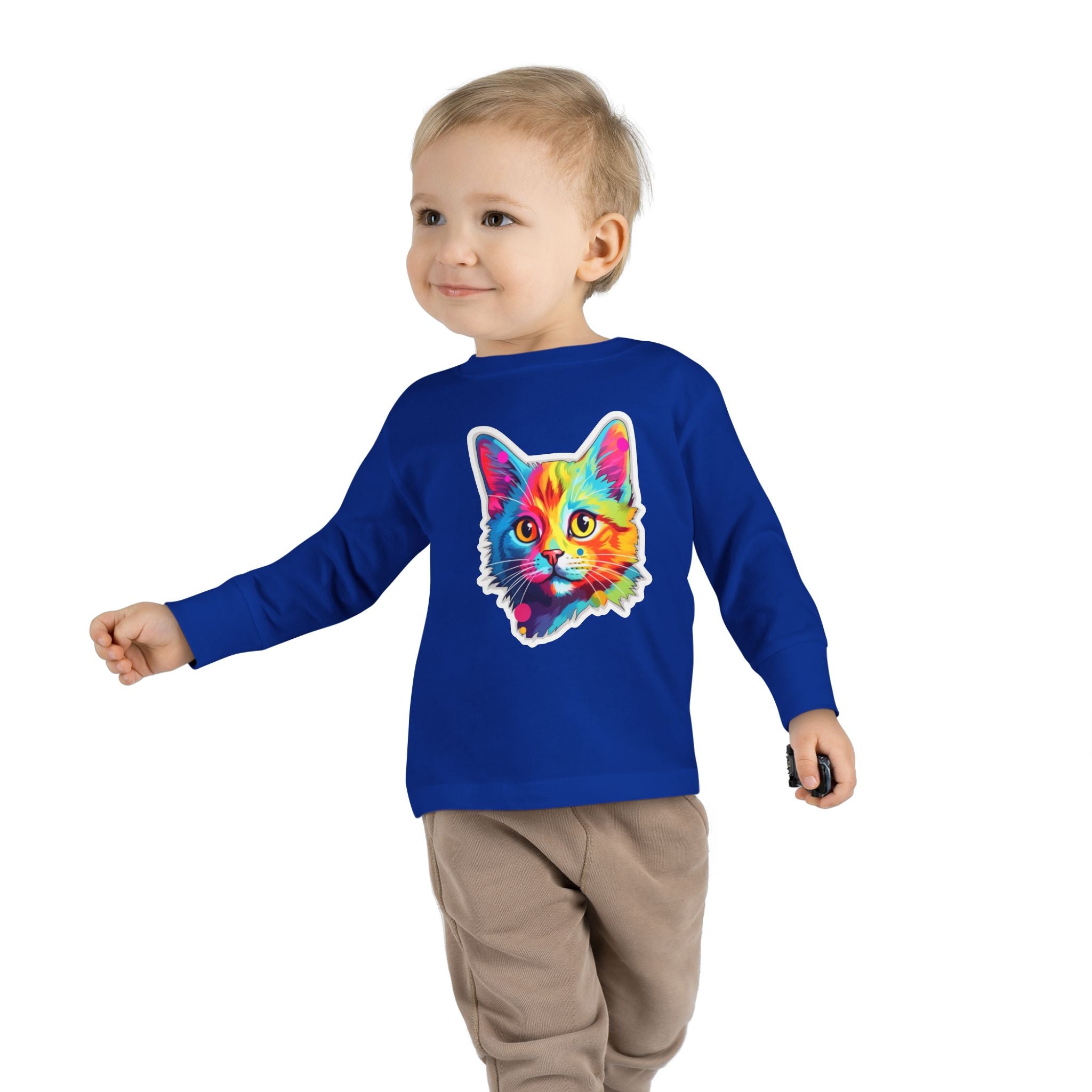Toddler Long Sleeve Tee - Kittens 09