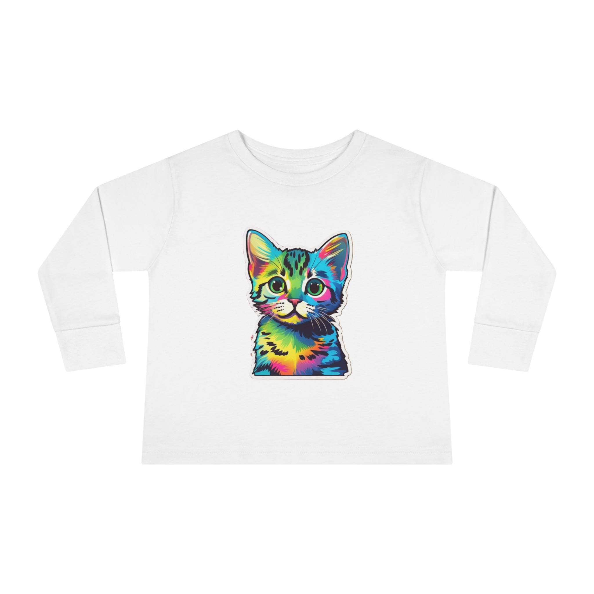 Toddler Long Sleeve Tee - Kittens 06