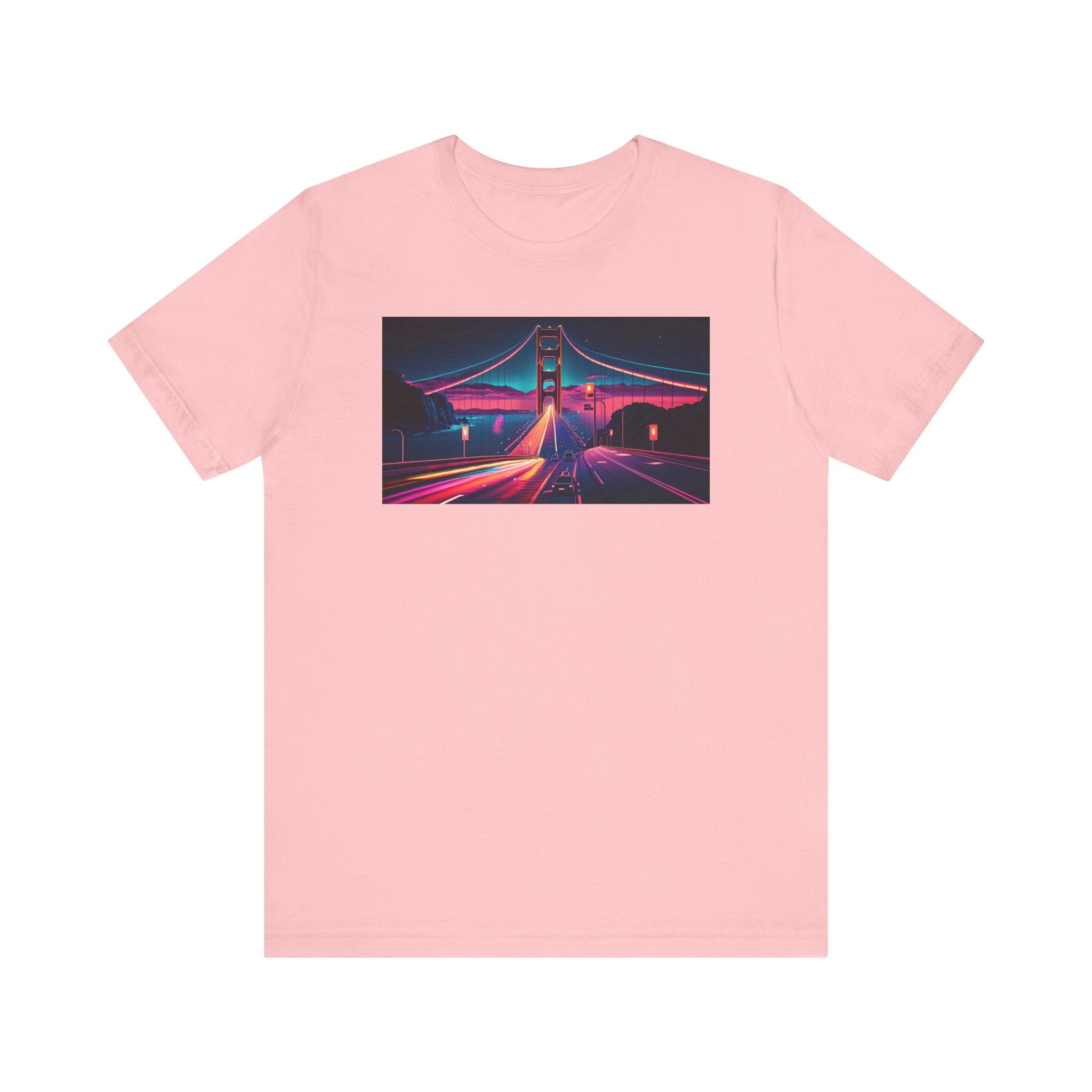 Unisex Jersey Short Sleeve Tee - Golden Gate Bridge, San Francisco, USA