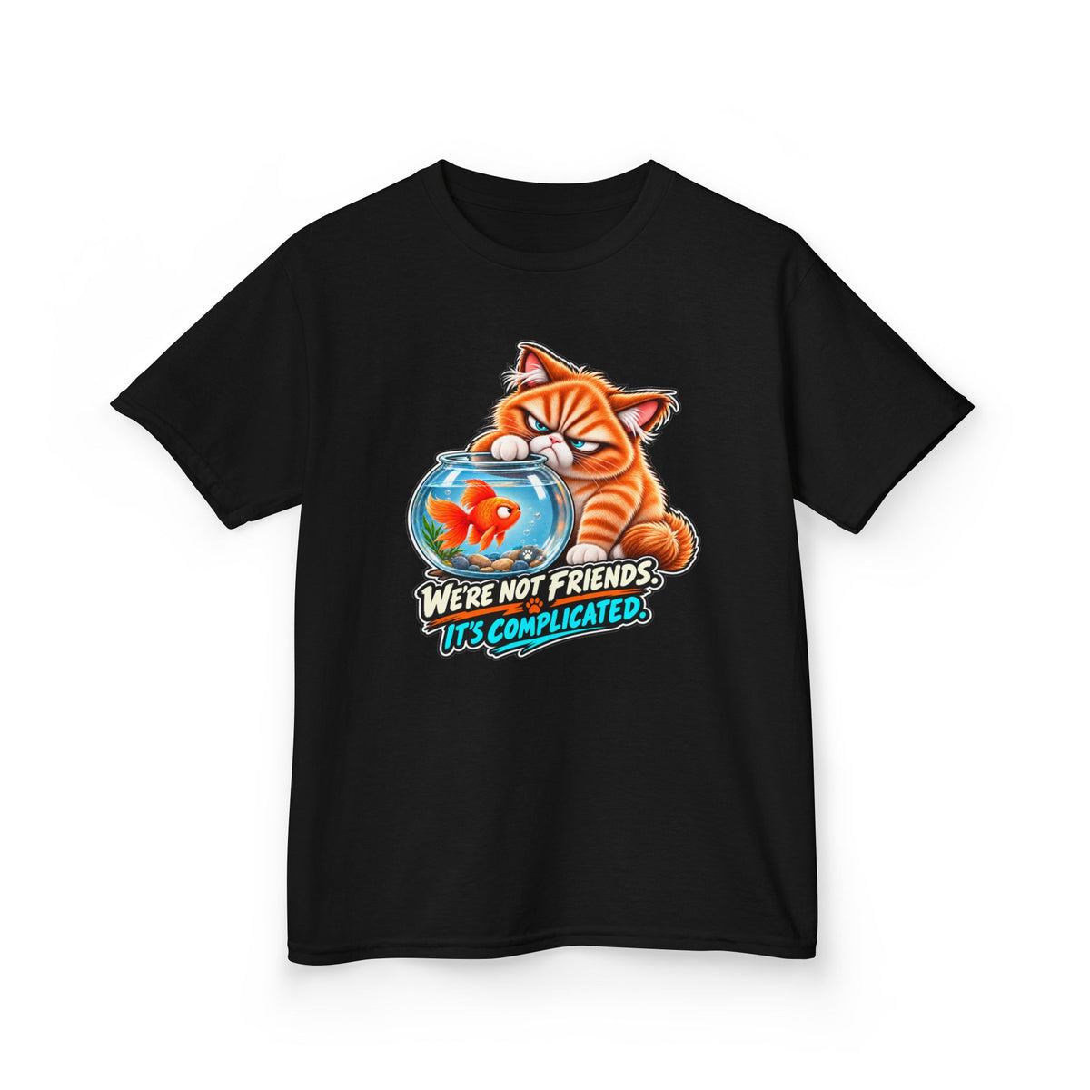 Fish Friend - Mildly Feral - Youth Short Sleeve Tee