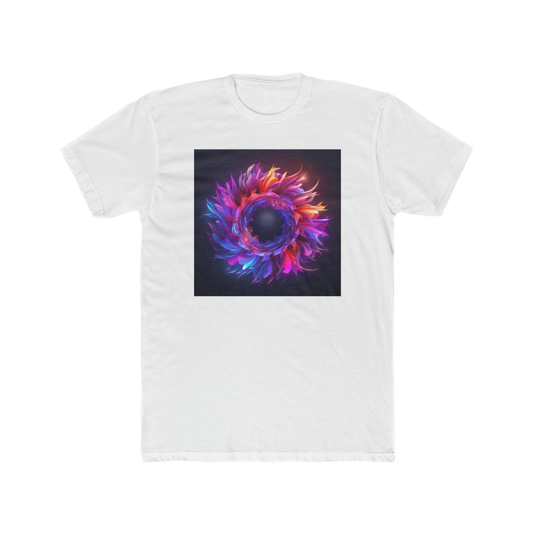 Men's Cotton Crew Tee - Vector Art Design 18