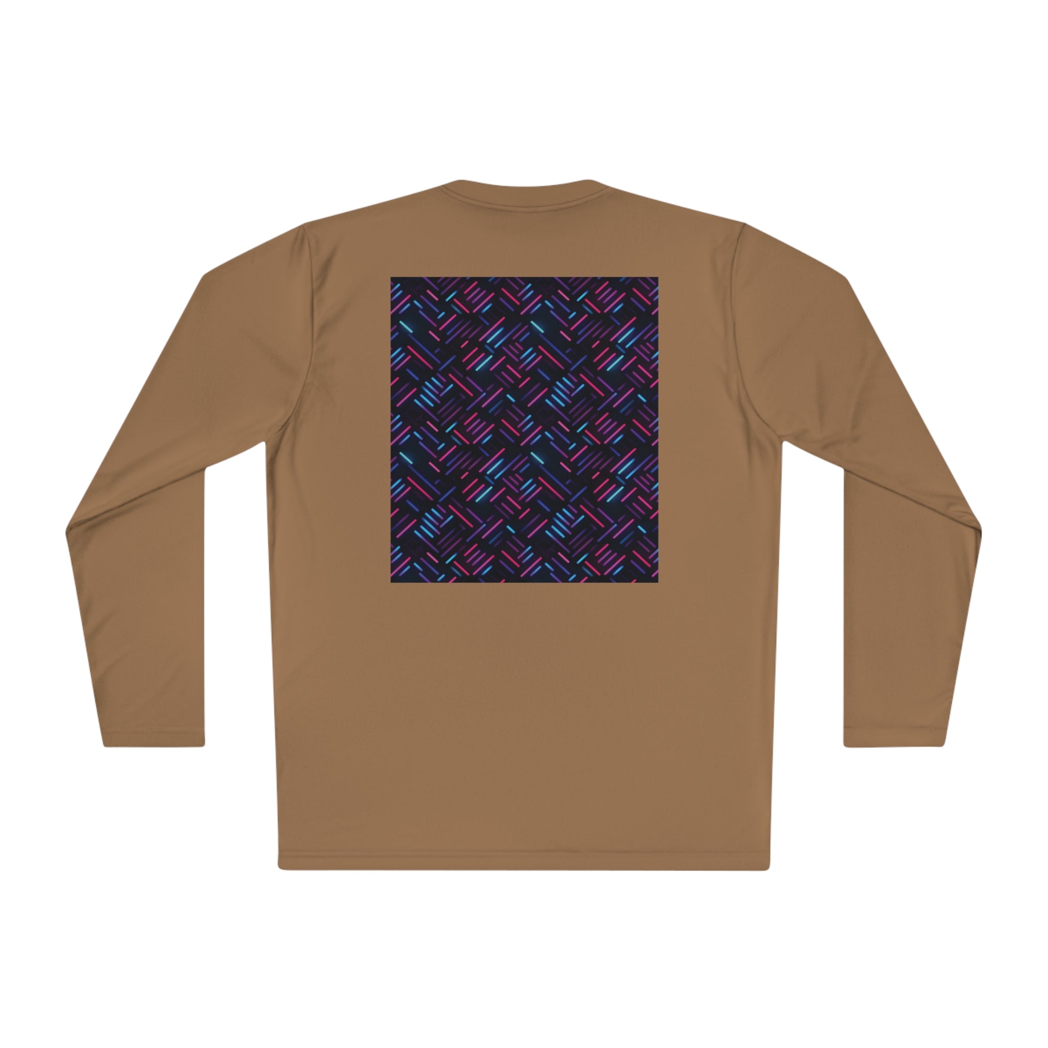 Unisex Lightweight Long Sleeve Tee (AOP) - Abstract Designs 03