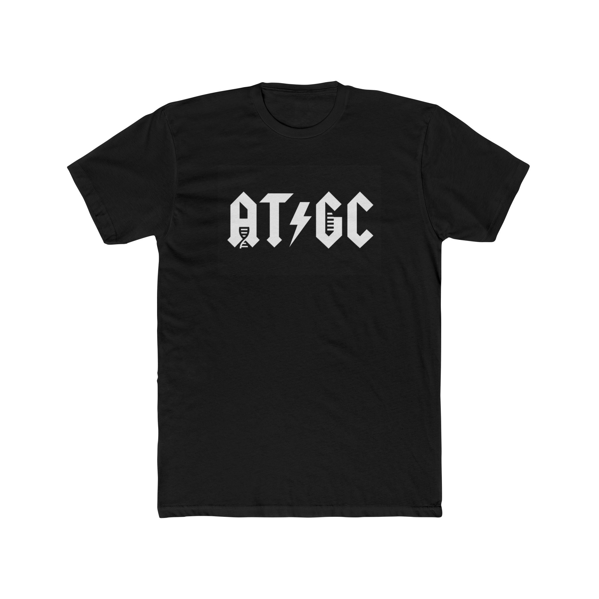 Men's Cotton Crew Tee - ATGC (DNA code)