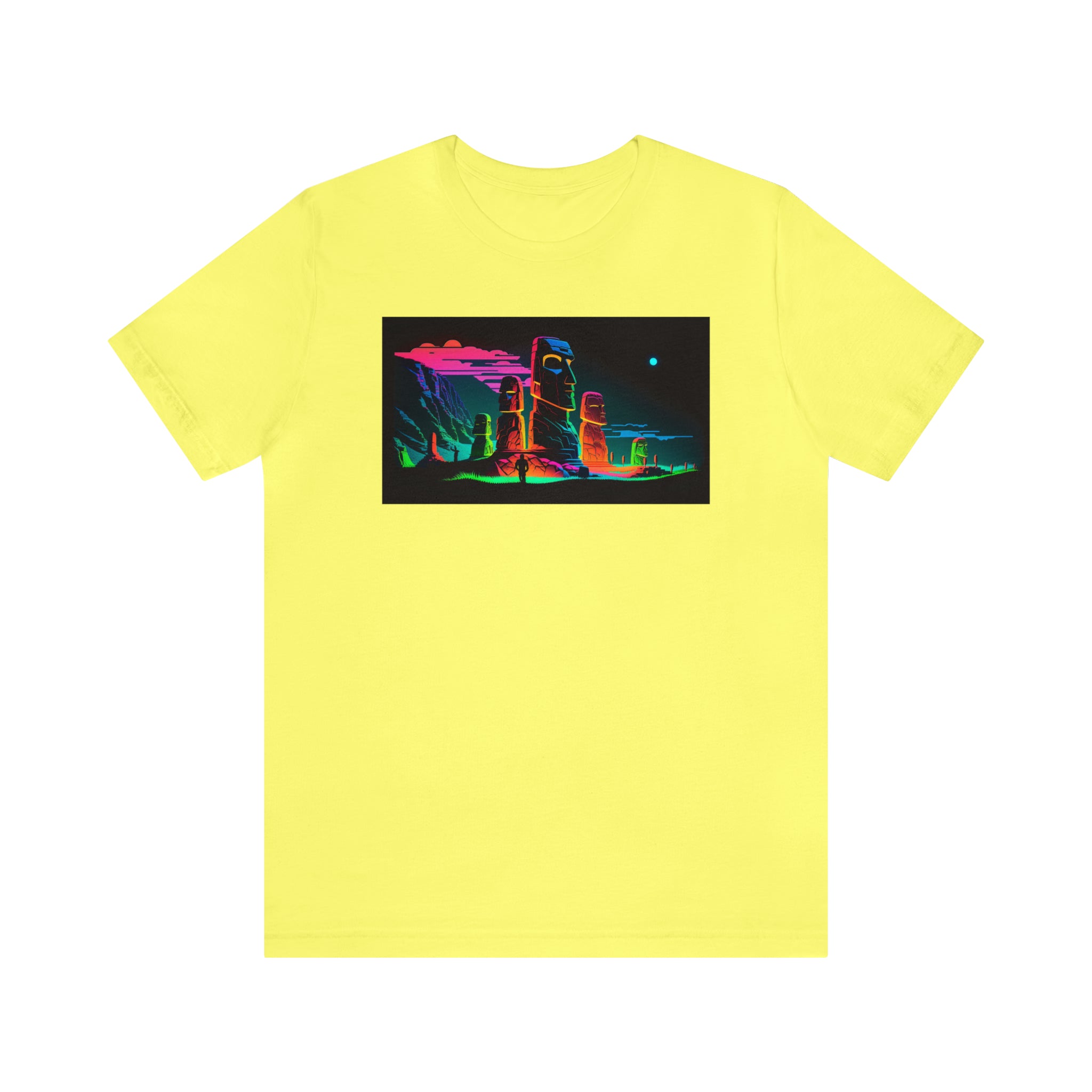 Unisex Jersey Short Sleeve Tee - Easter Islands, Chile