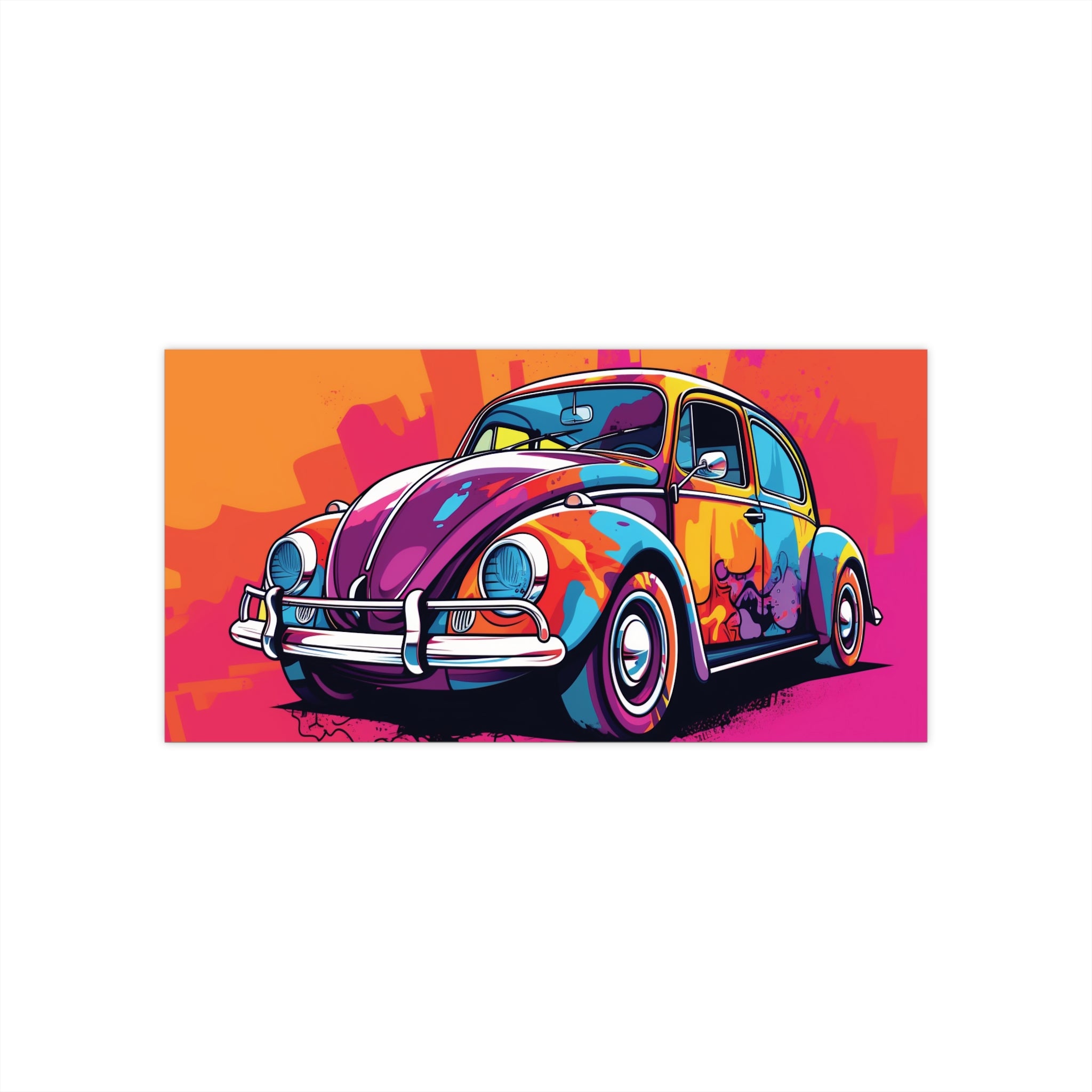 Bumper Stickers - Pop Art Designs, Car 01