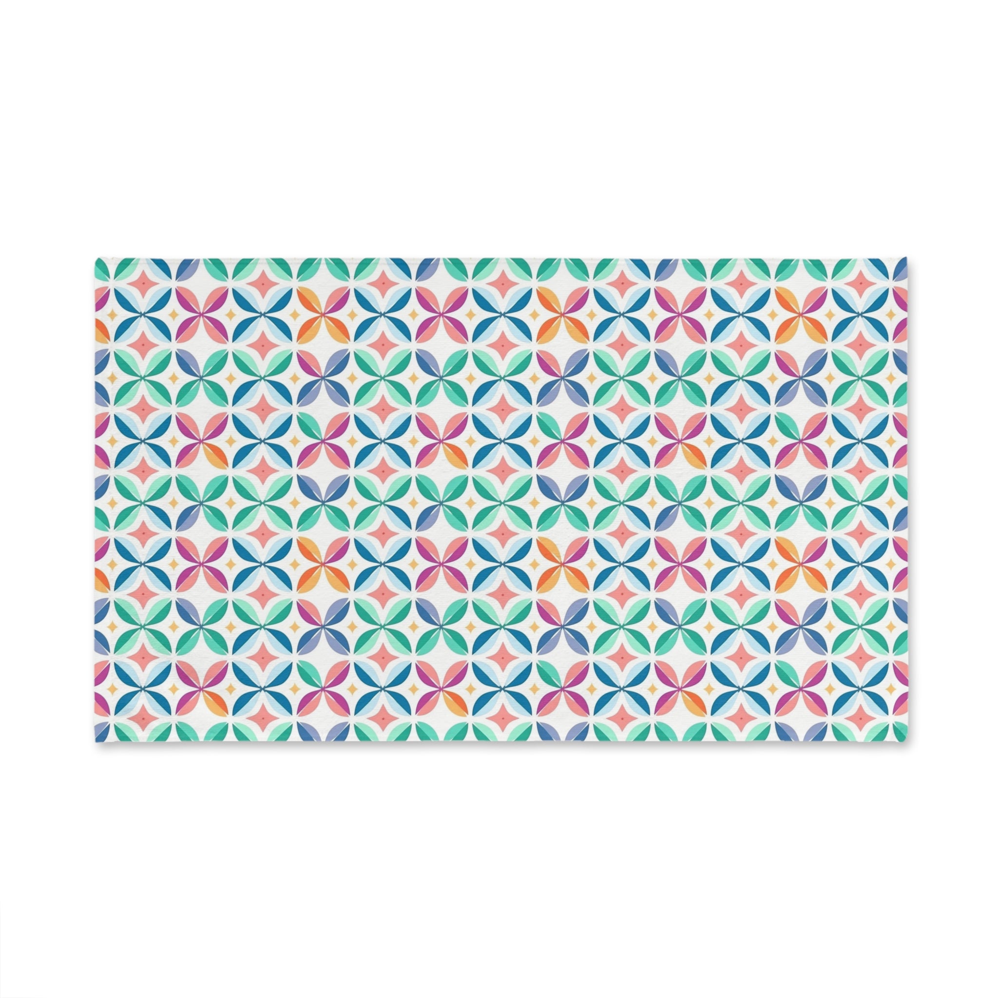 Hand Towel (AOP) - Seamless Minimalistic Pastel Designs 09