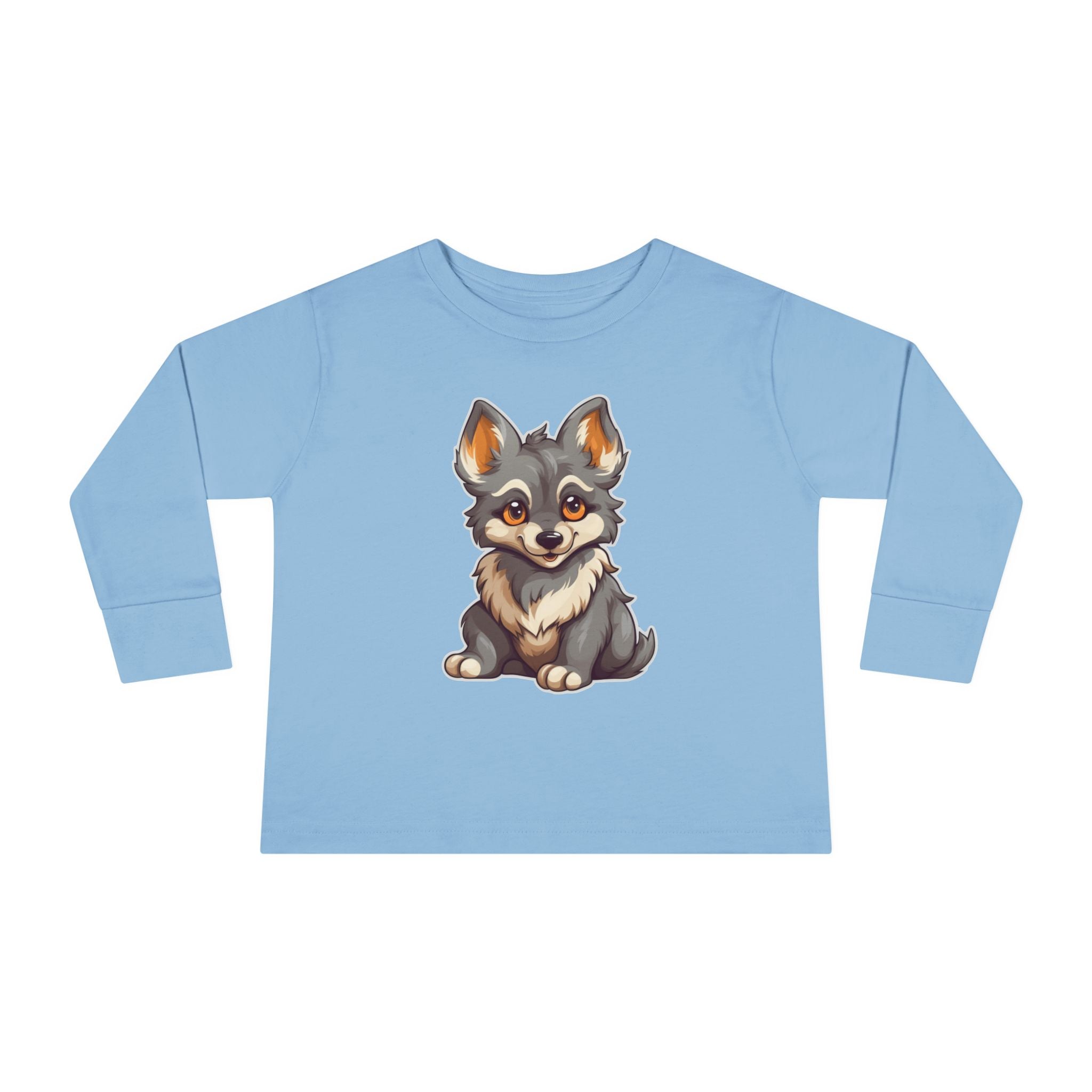Toddler Long Sleeve Tee - Wolf Pup