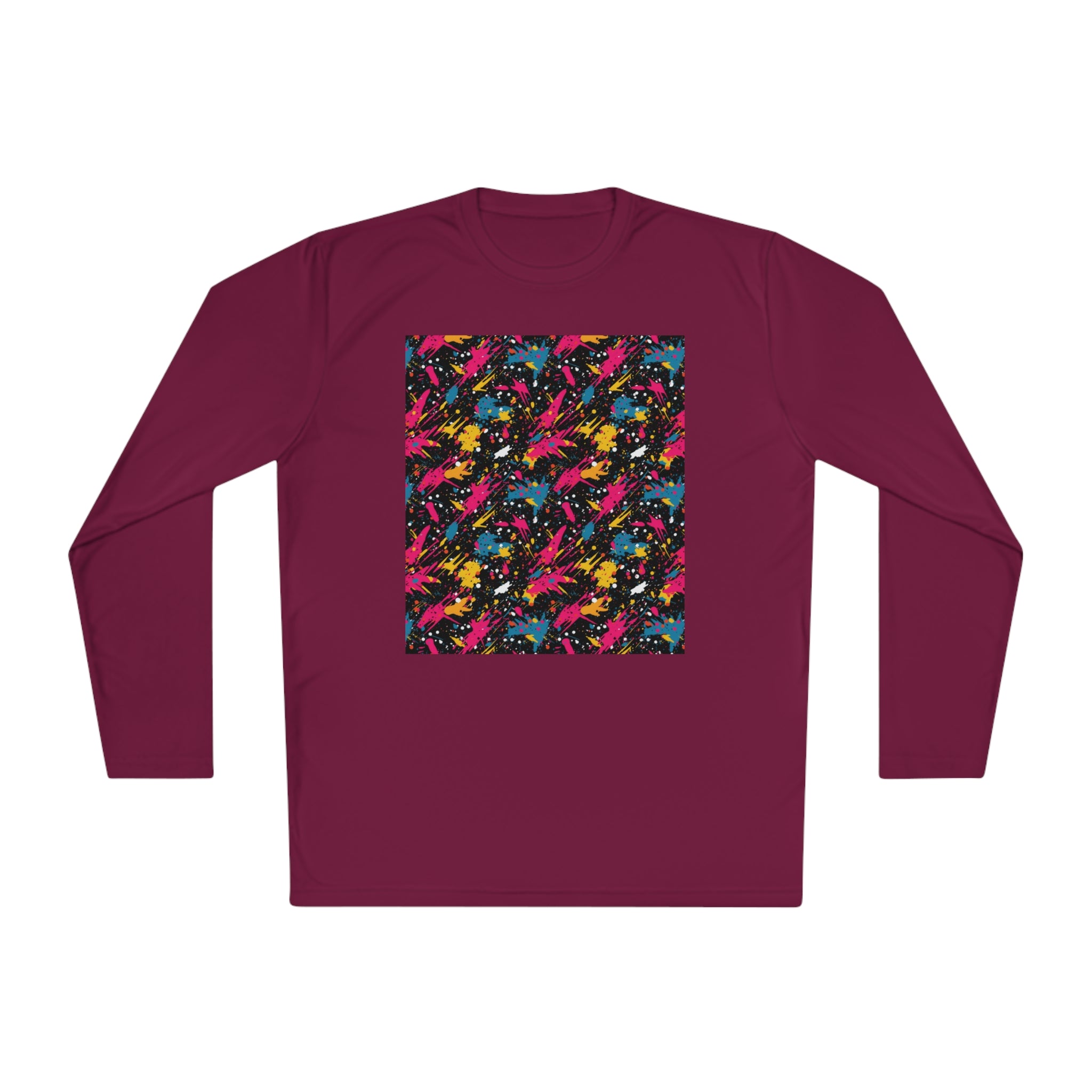 Unisex Lightweight Long Sleeve Tee (AOP) - Abstract Designs 10