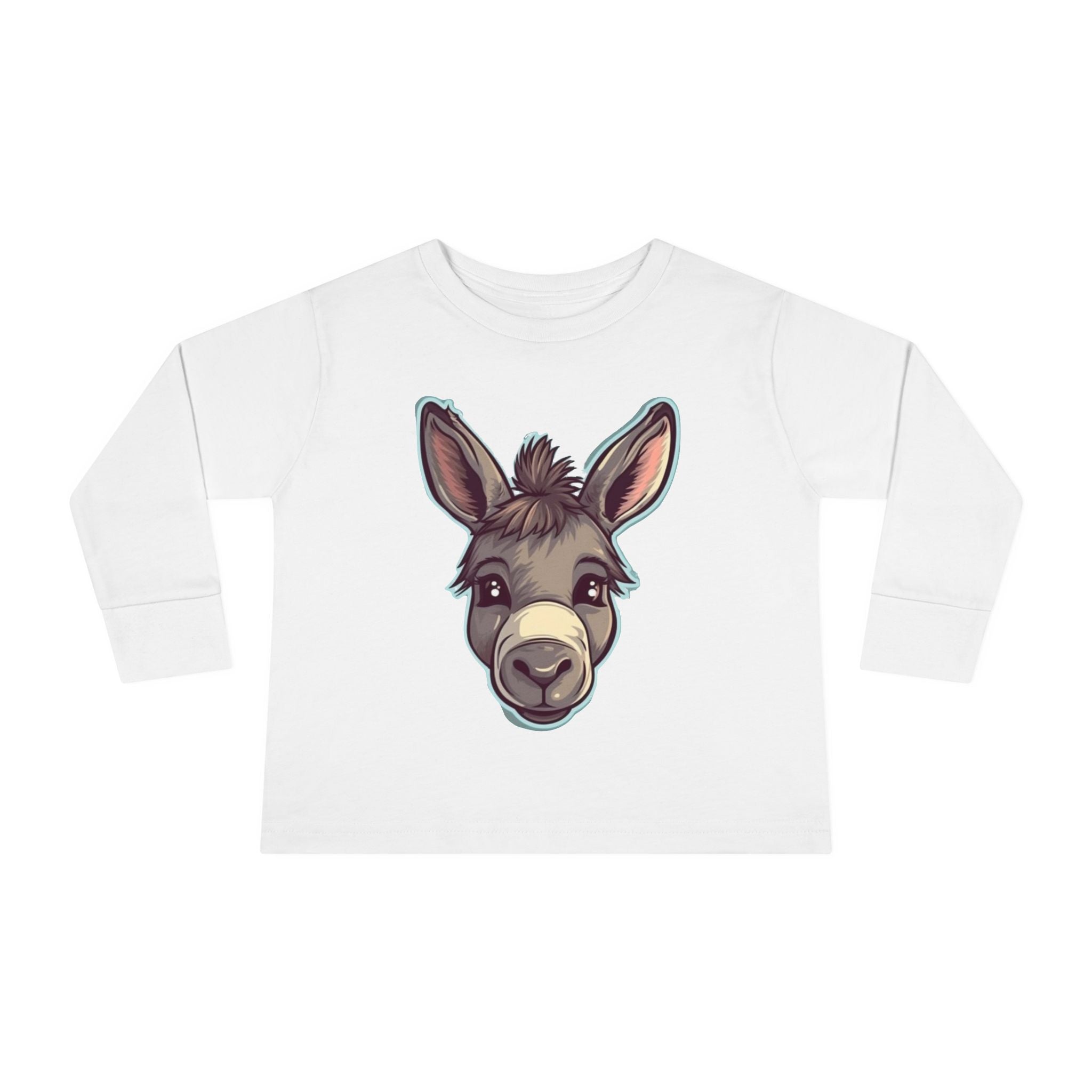 Toddler Long Sleeve Tee - Donkey Foal