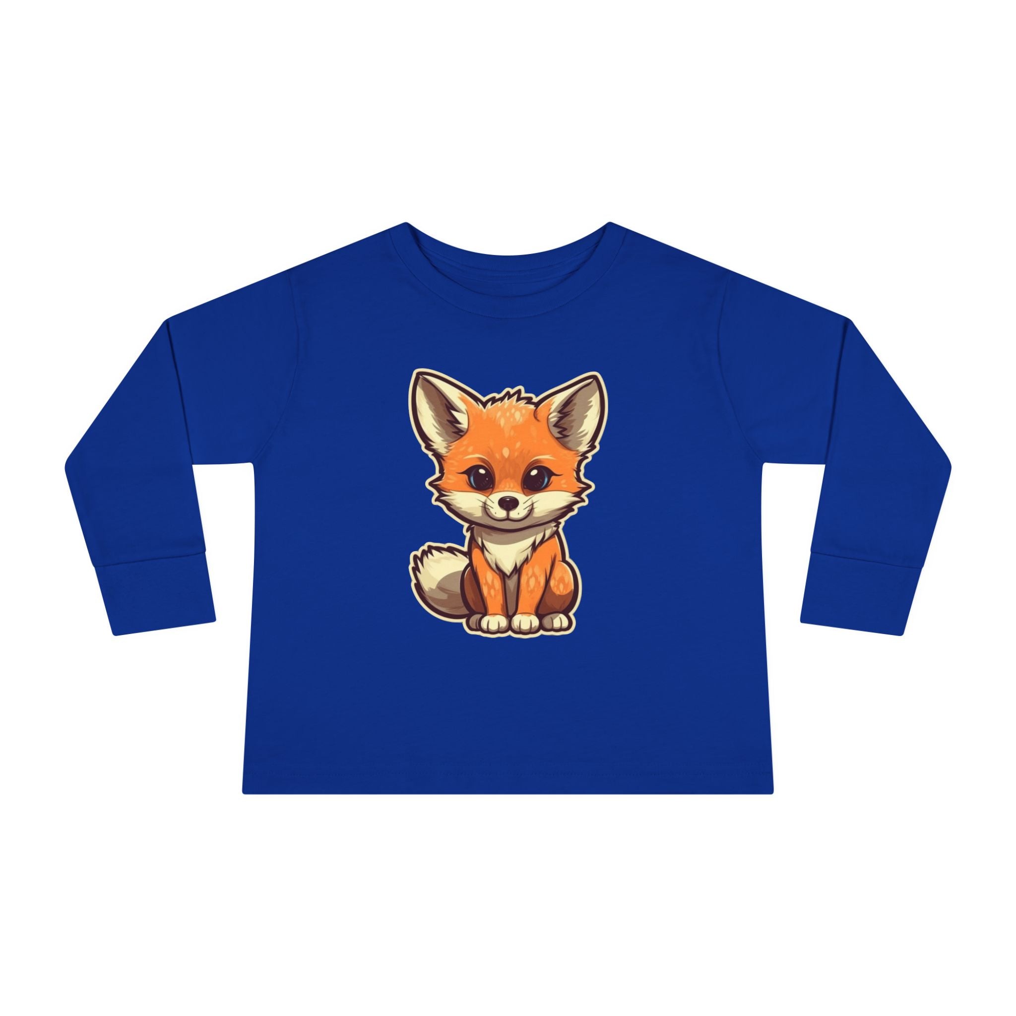 Toddler Long Sleeve Tee - Fox Pup