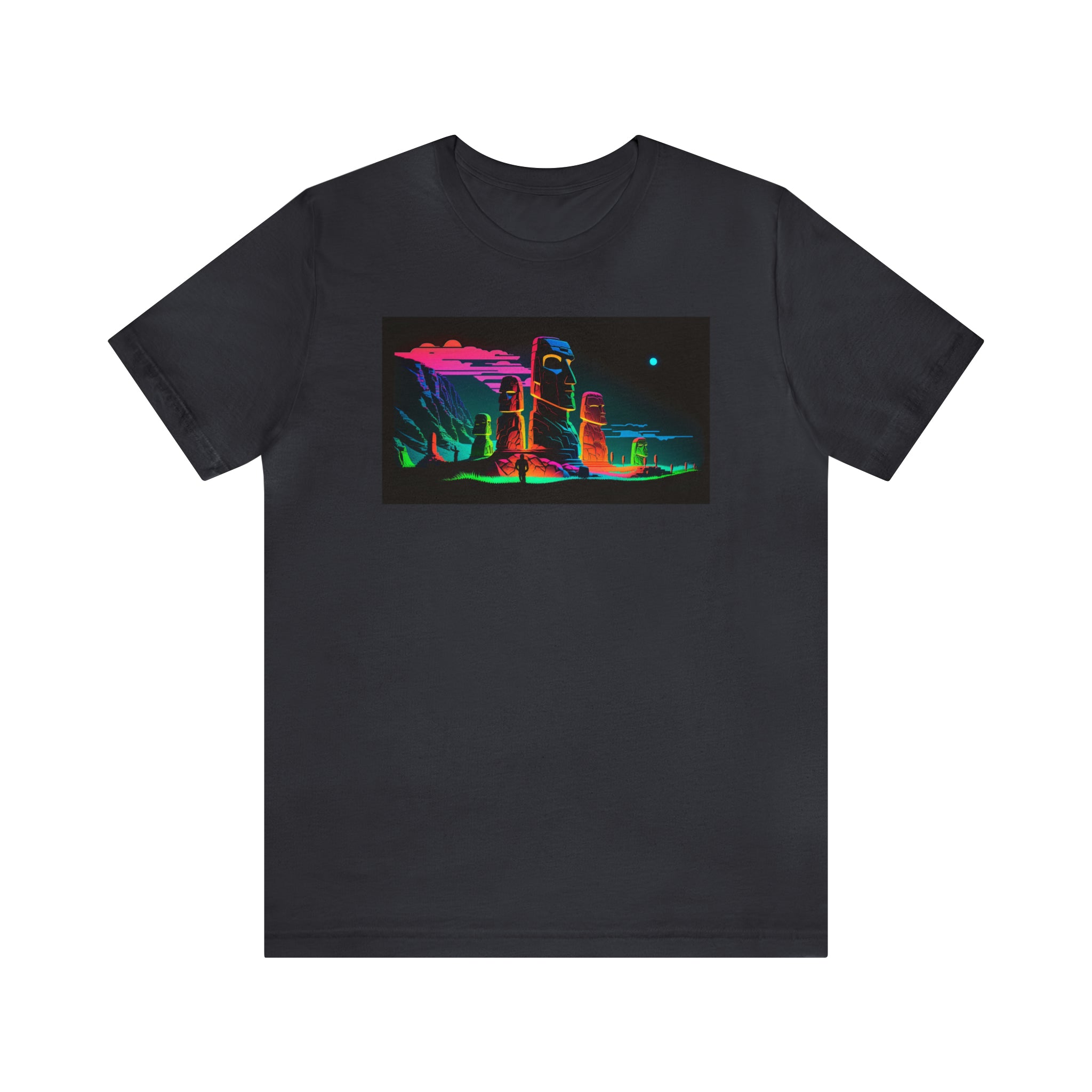 Unisex Jersey Short Sleeve Tee - Easter Islands, Chile