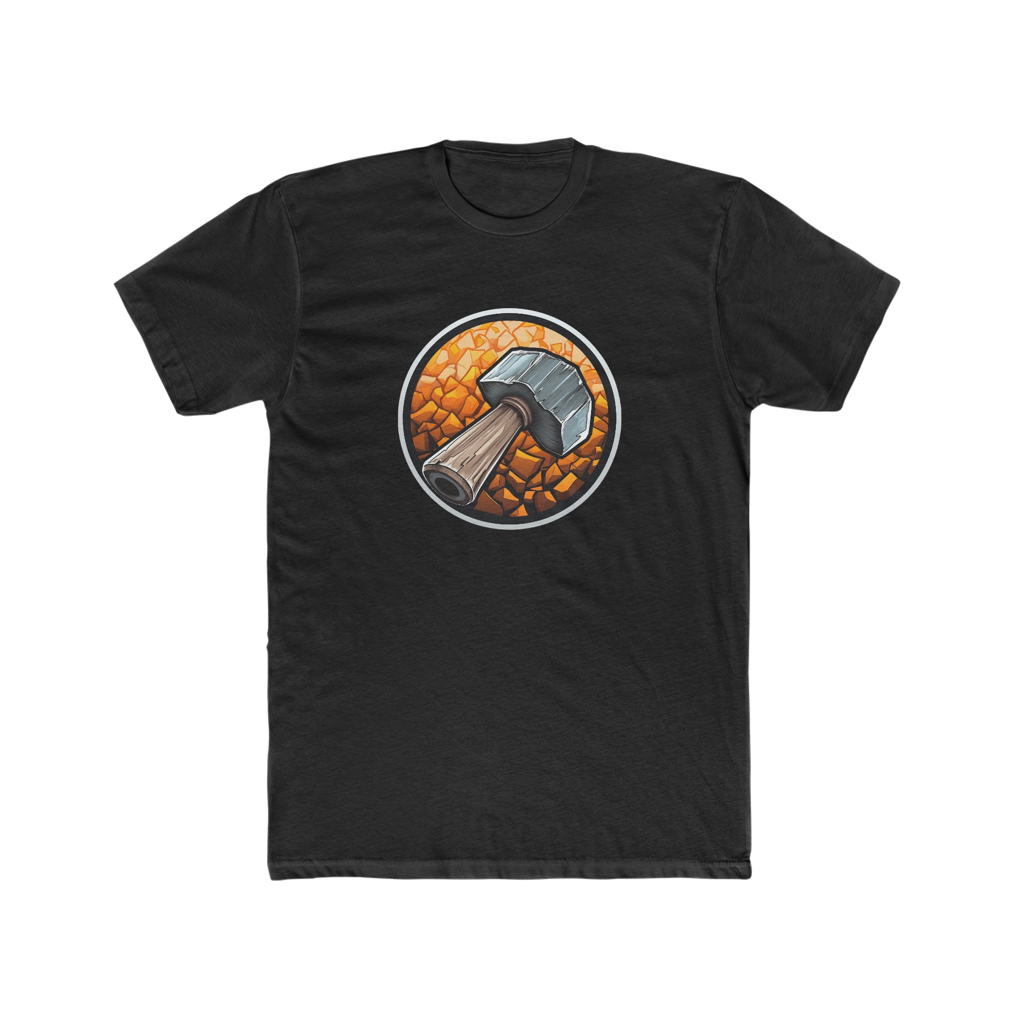Men's Cotton Crew Tee - Pop Art - Hammer 01