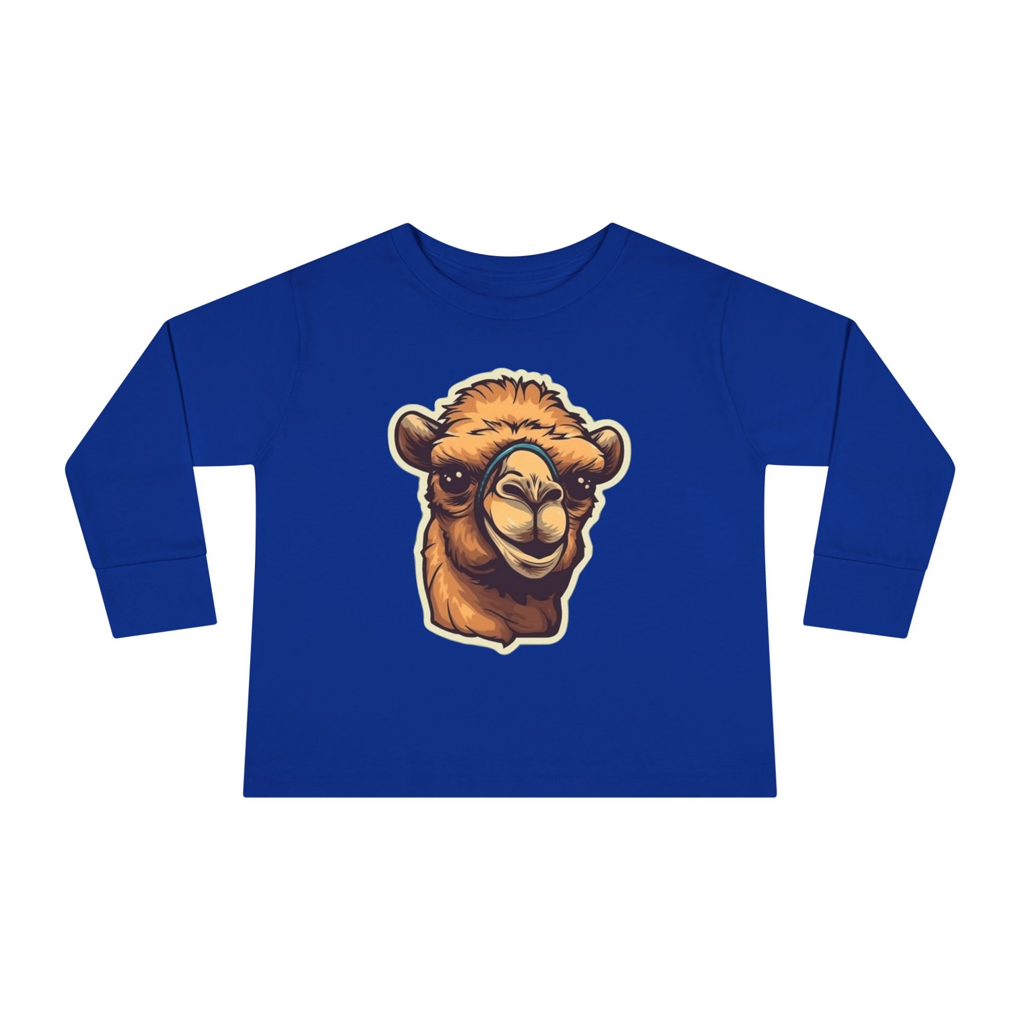 Toddler Long Sleeve Tee - Camel Calf