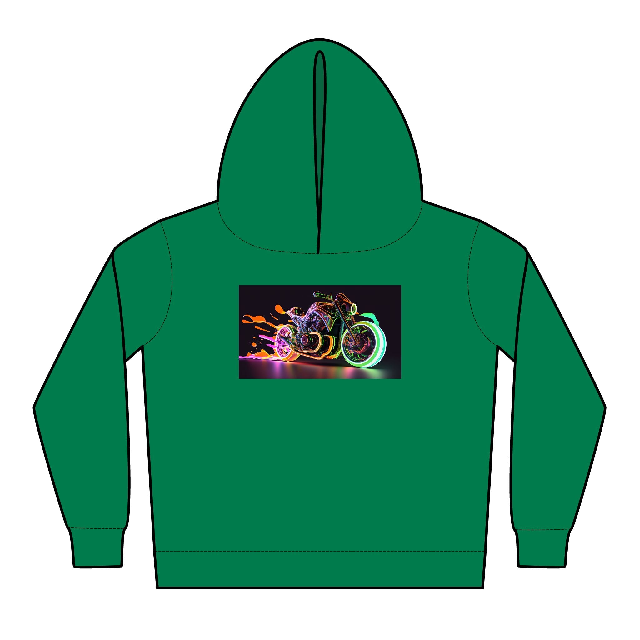 Toddler Pullover Fleece Hoodies - Digital Designs 03