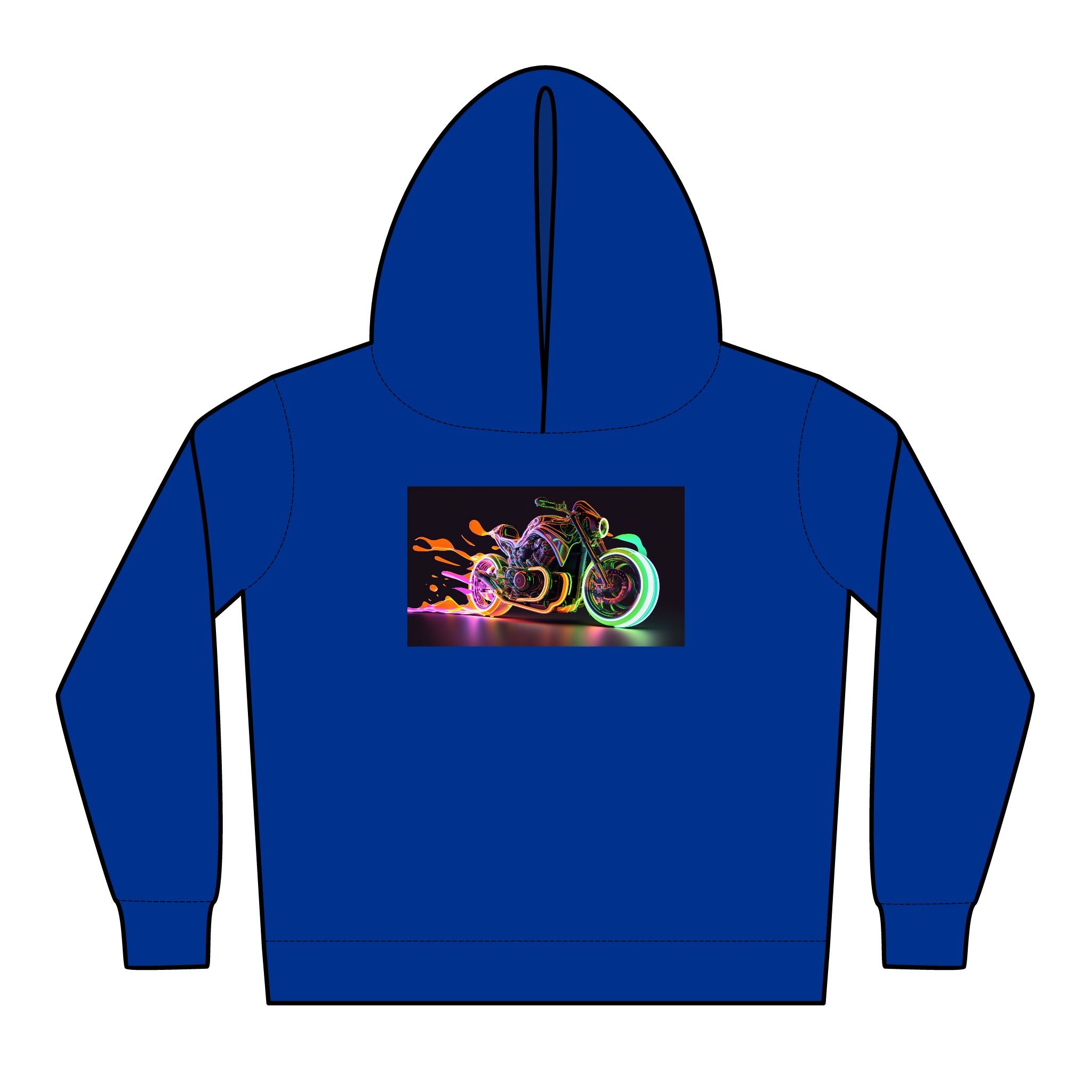 Toddler Pullover Fleece Hoodies - Digital Designs 03