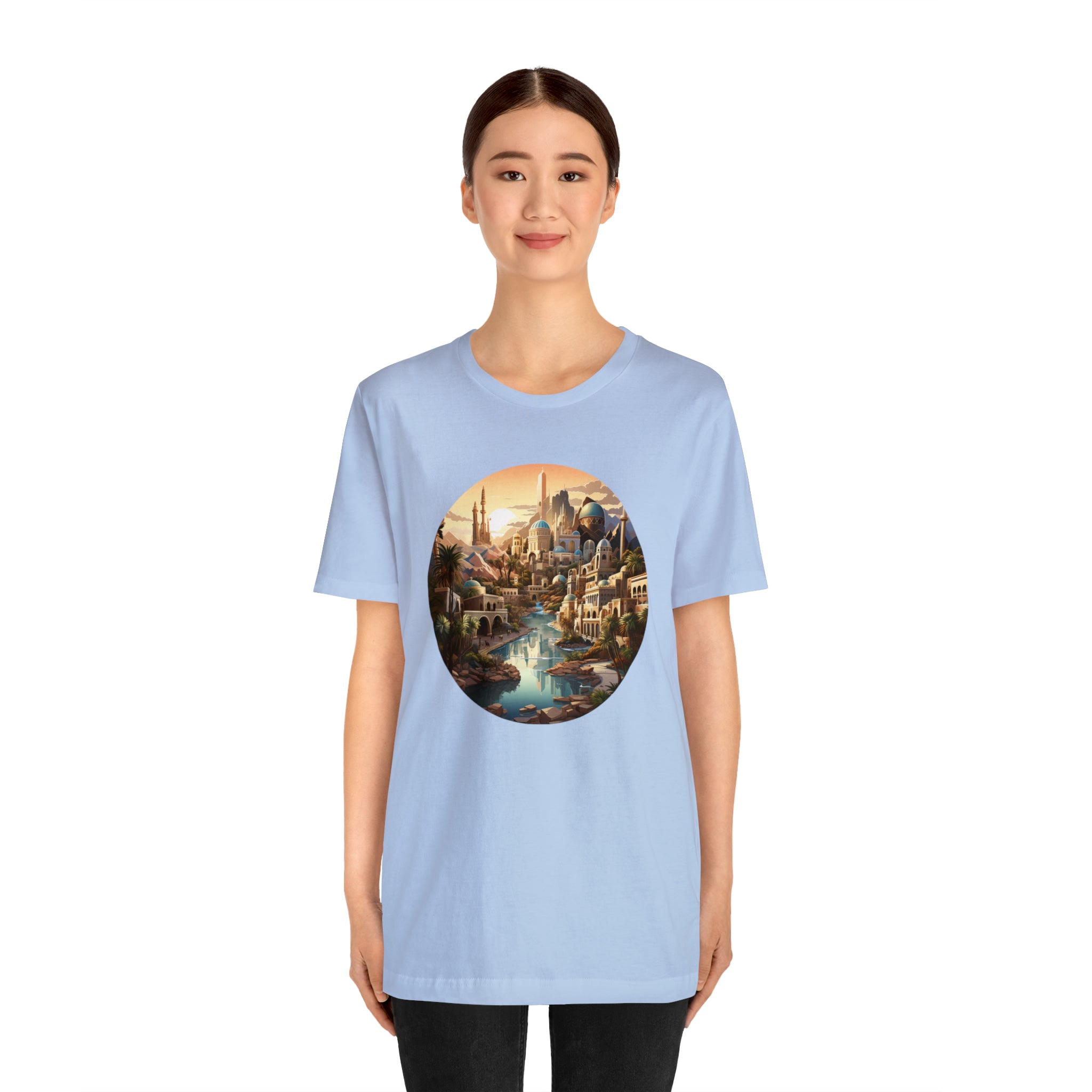 Unisex Jersey Short Sleeve Tee - Isometric Designs 07