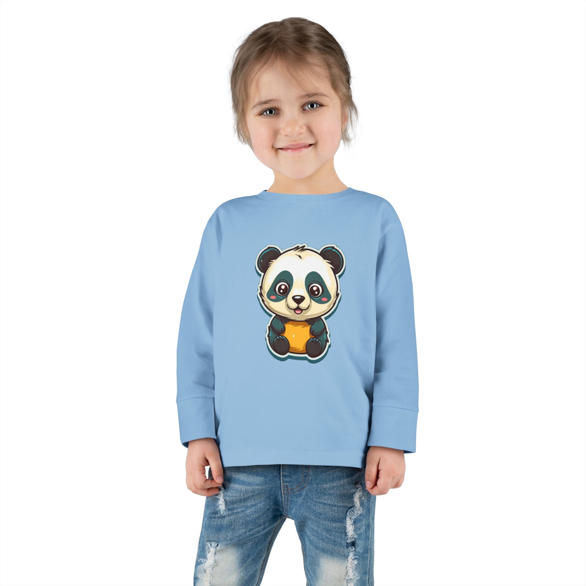 Toddler Long Sleeve Tee - Panda Cub