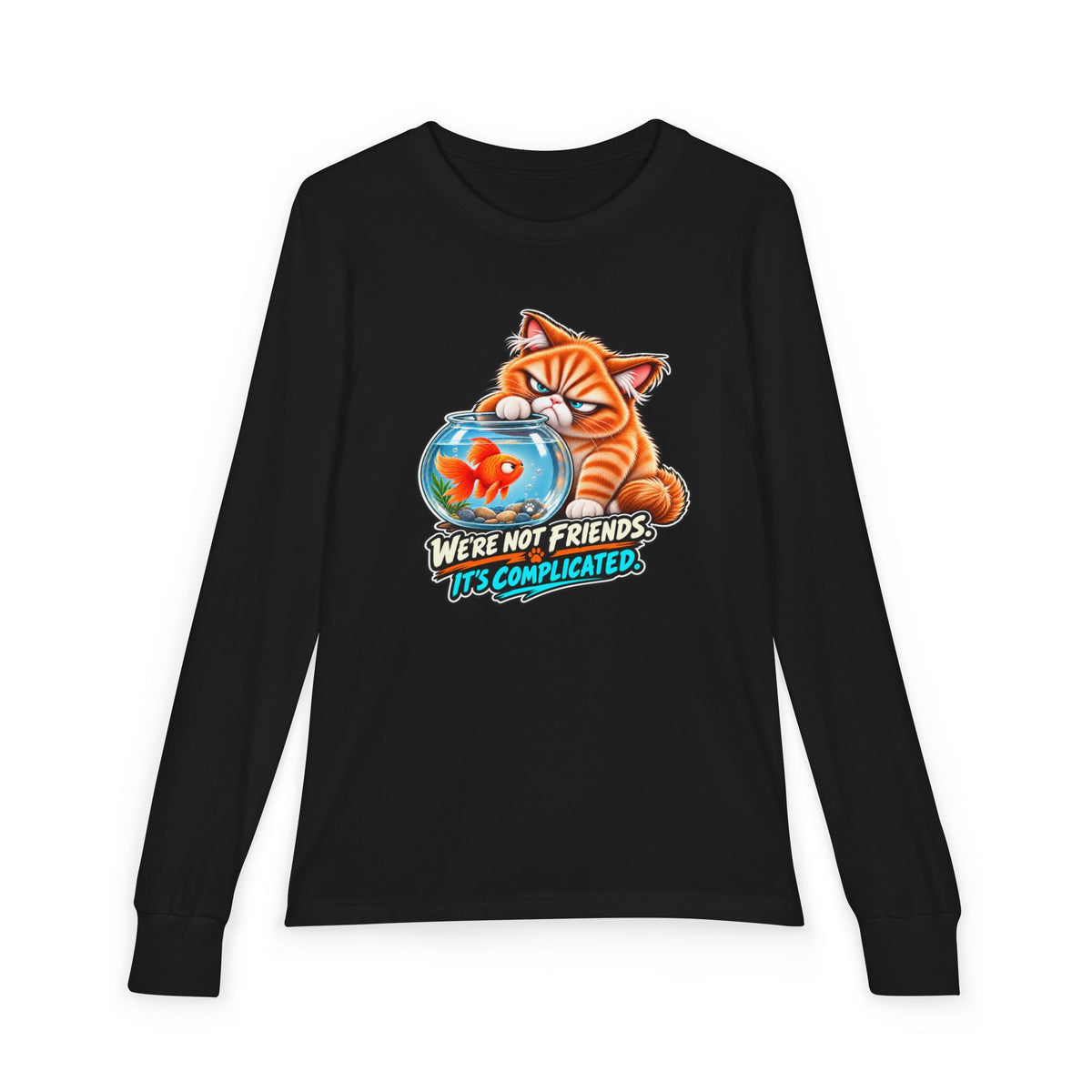 Fish Friend - Mildly Feral - Youth Long Sleeve Tee
