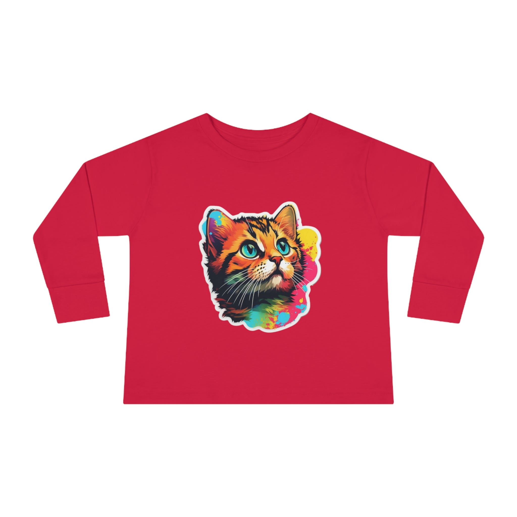 Toddler Long Sleeve Tee - Kittens 05