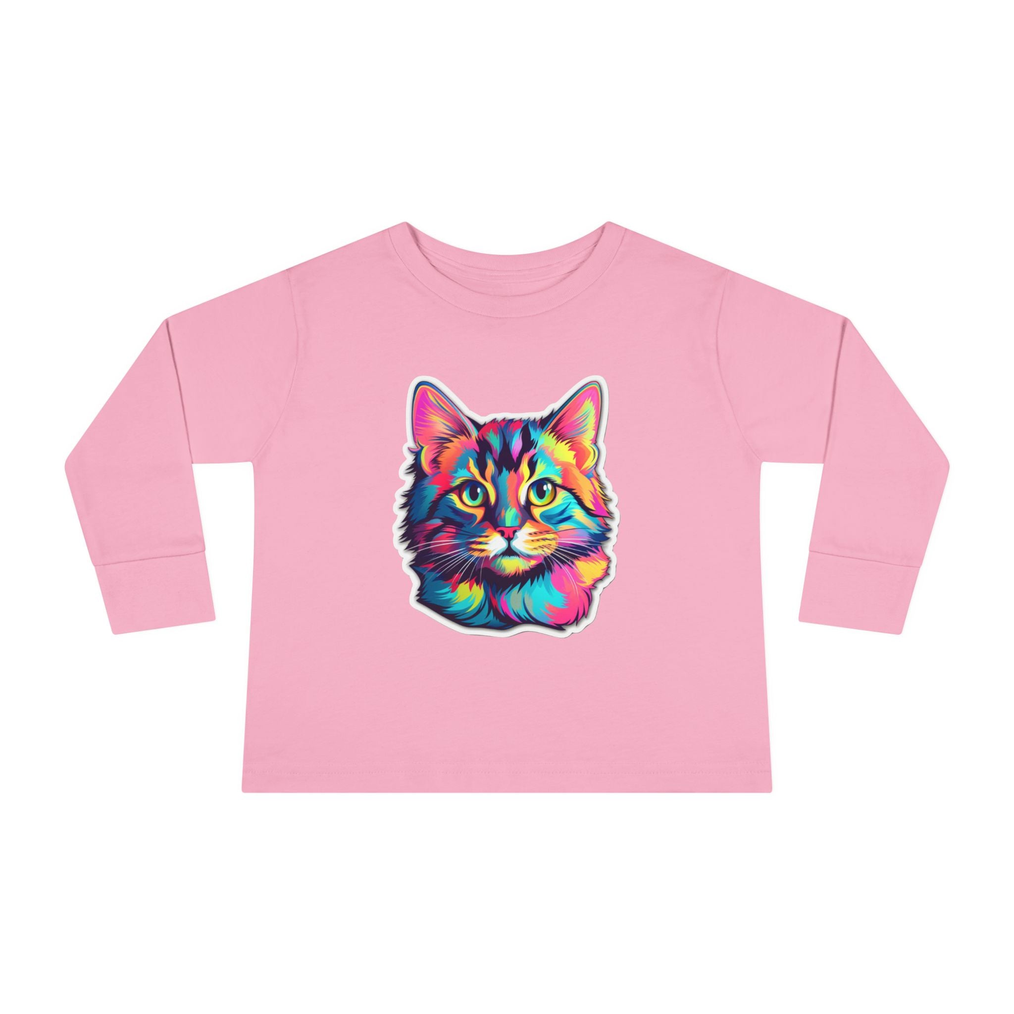 Toddler Long Sleeve Tee - Kittens 08