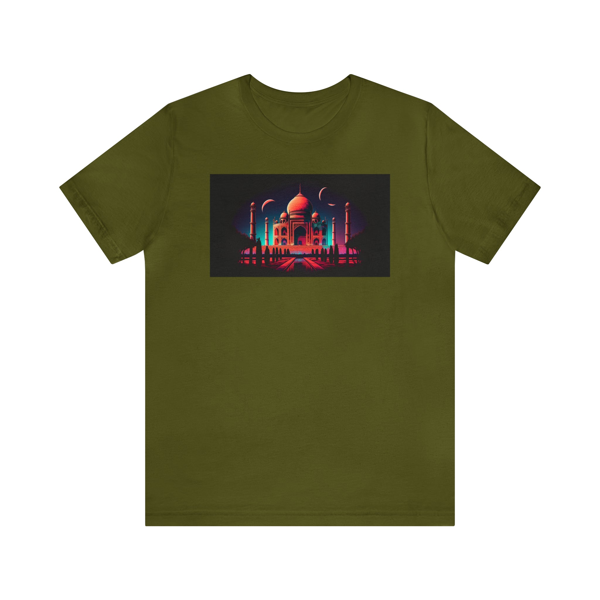 Unisex Jersey Short Sleeve Tee - Taj Mahal, Agra, India