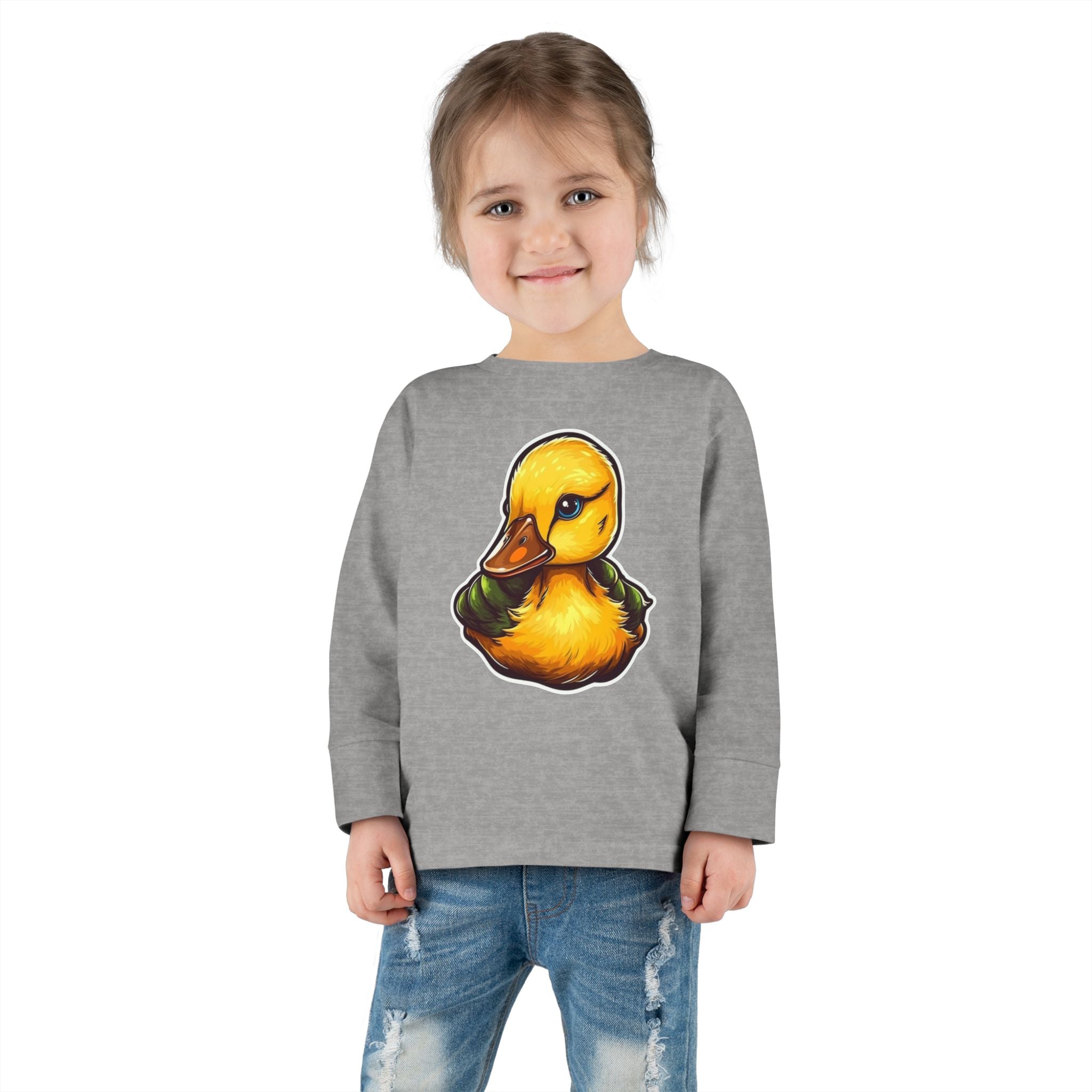 Toddler Long Sleeve Tee - Duck Duckling