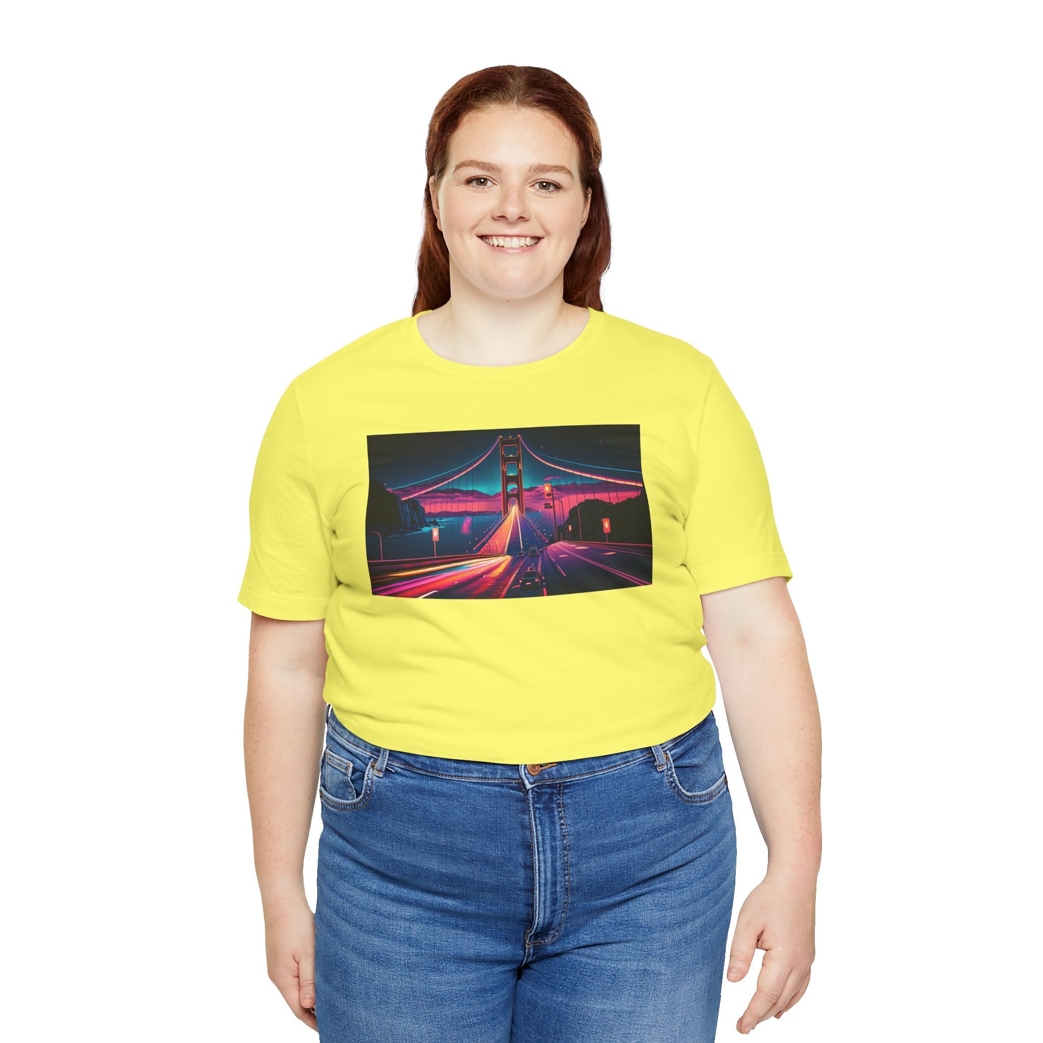 Unisex Jersey Short Sleeve Tee - Golden Gate Bridge, San Francisco, USA