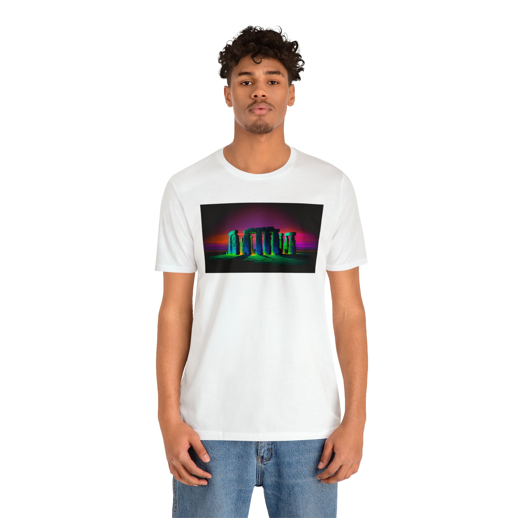 Unisex Jersey Short Sleeve Tee - Stonehenge, United Kingdom