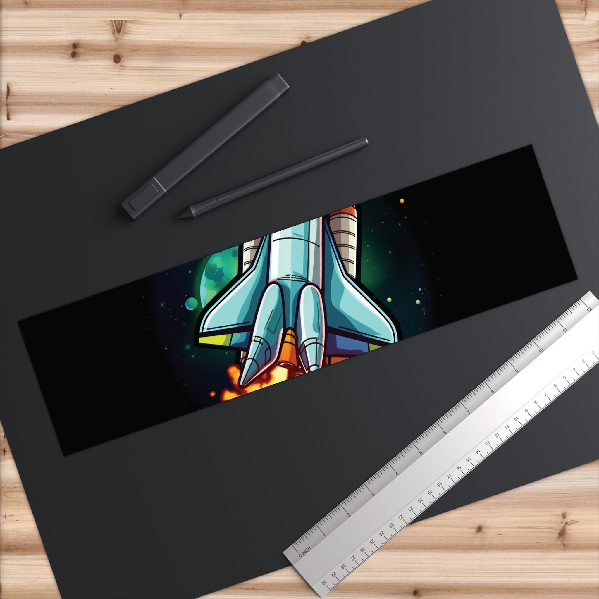 Bumper Stickers - Pop Art Designs, Spaceship 08