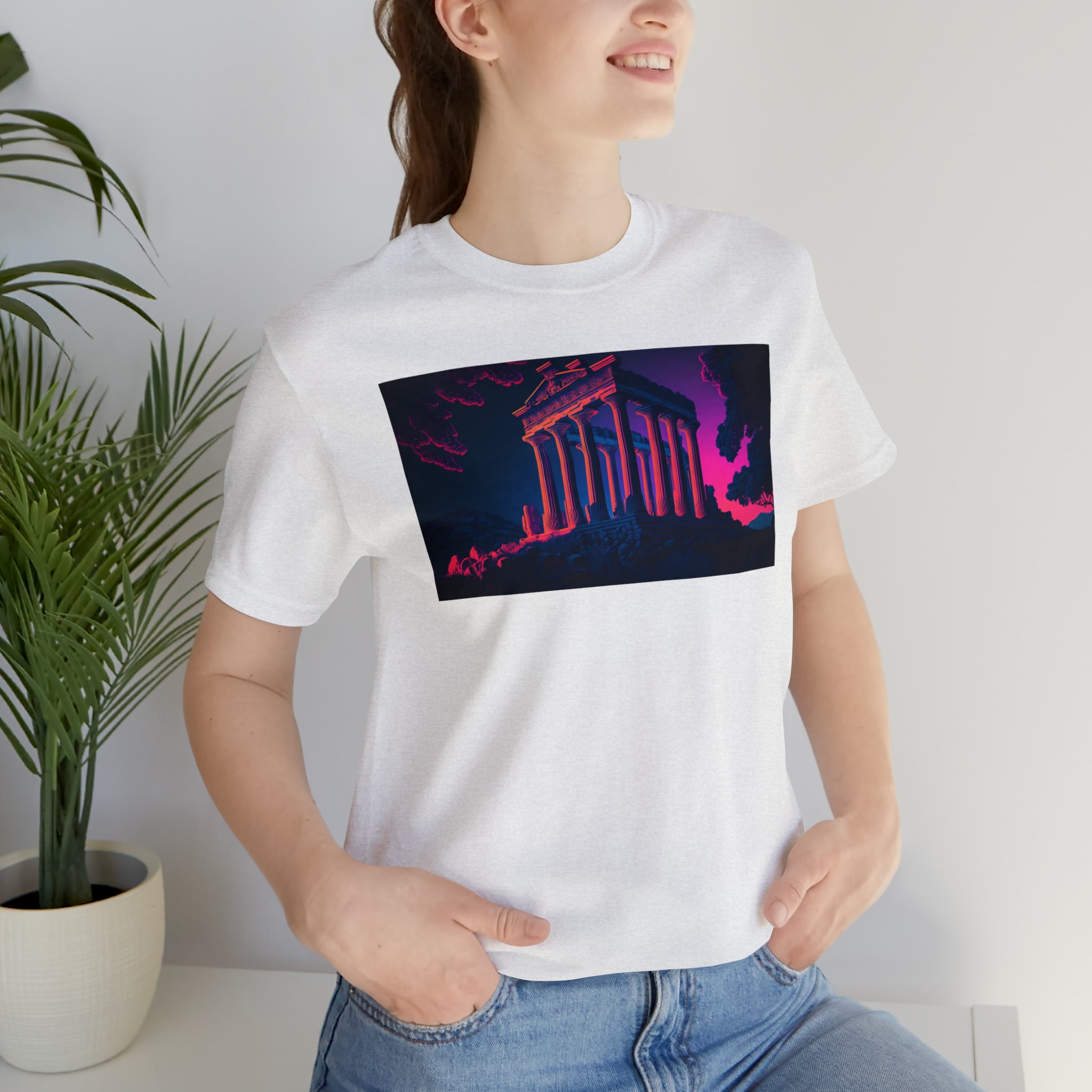 Unisex Jersey Short Sleeve Tee - Olympia, Greece