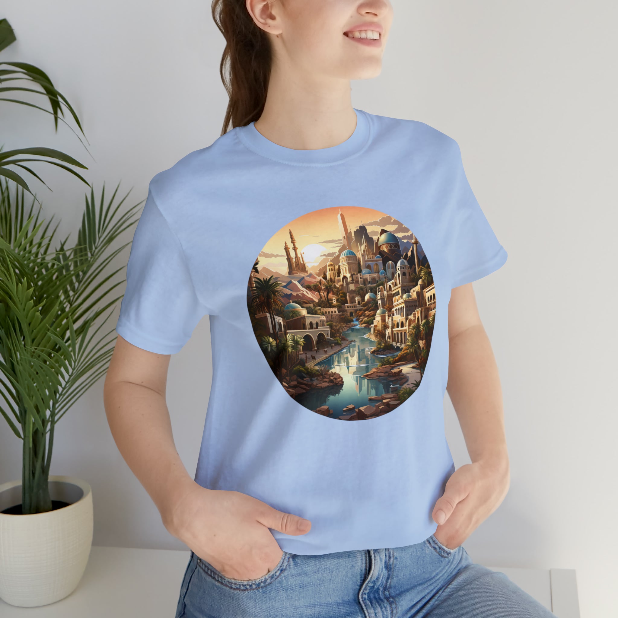 Unisex Jersey Short Sleeve Tee - Isometric Designs 07