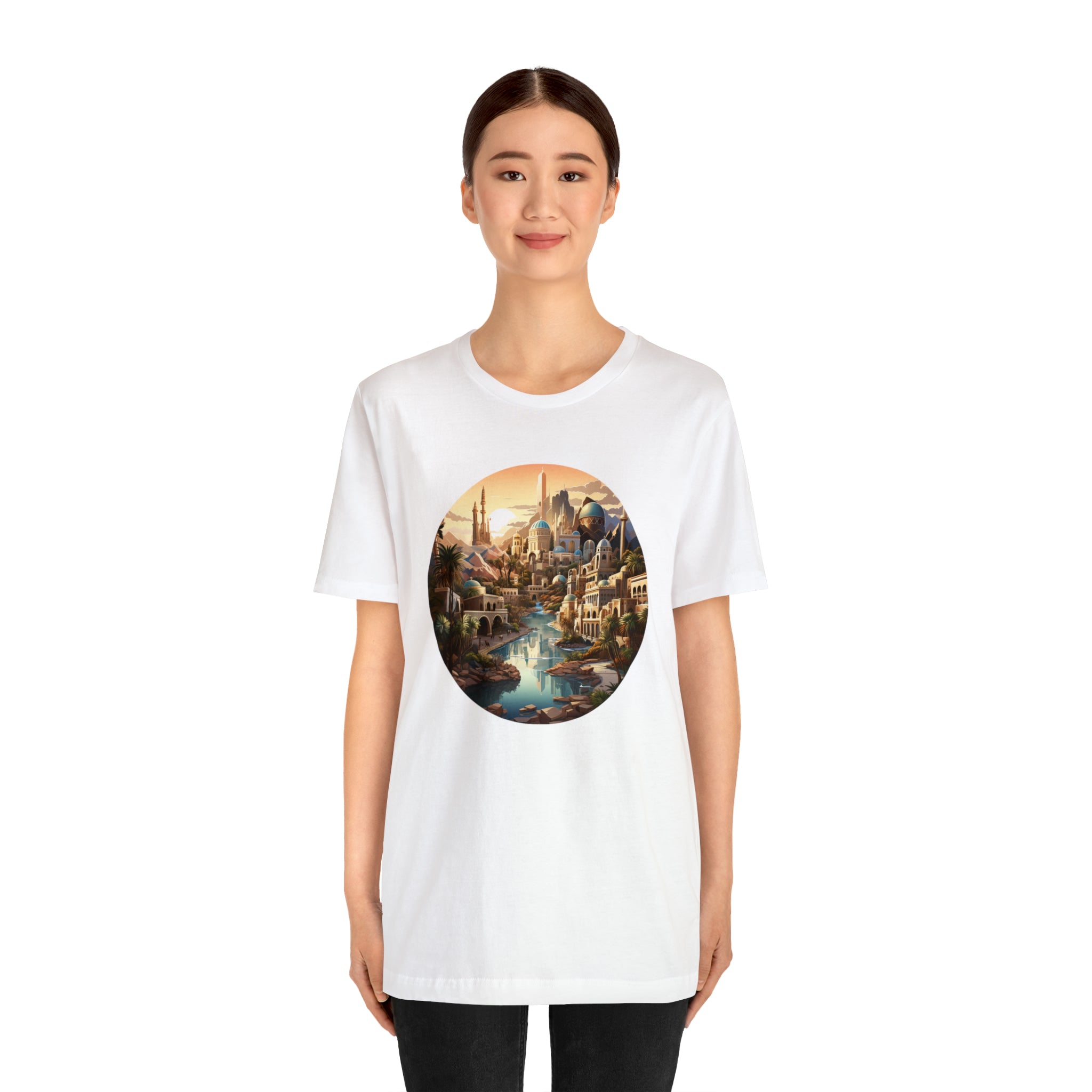 Unisex Jersey Short Sleeve Tee - Isometric Designs 07