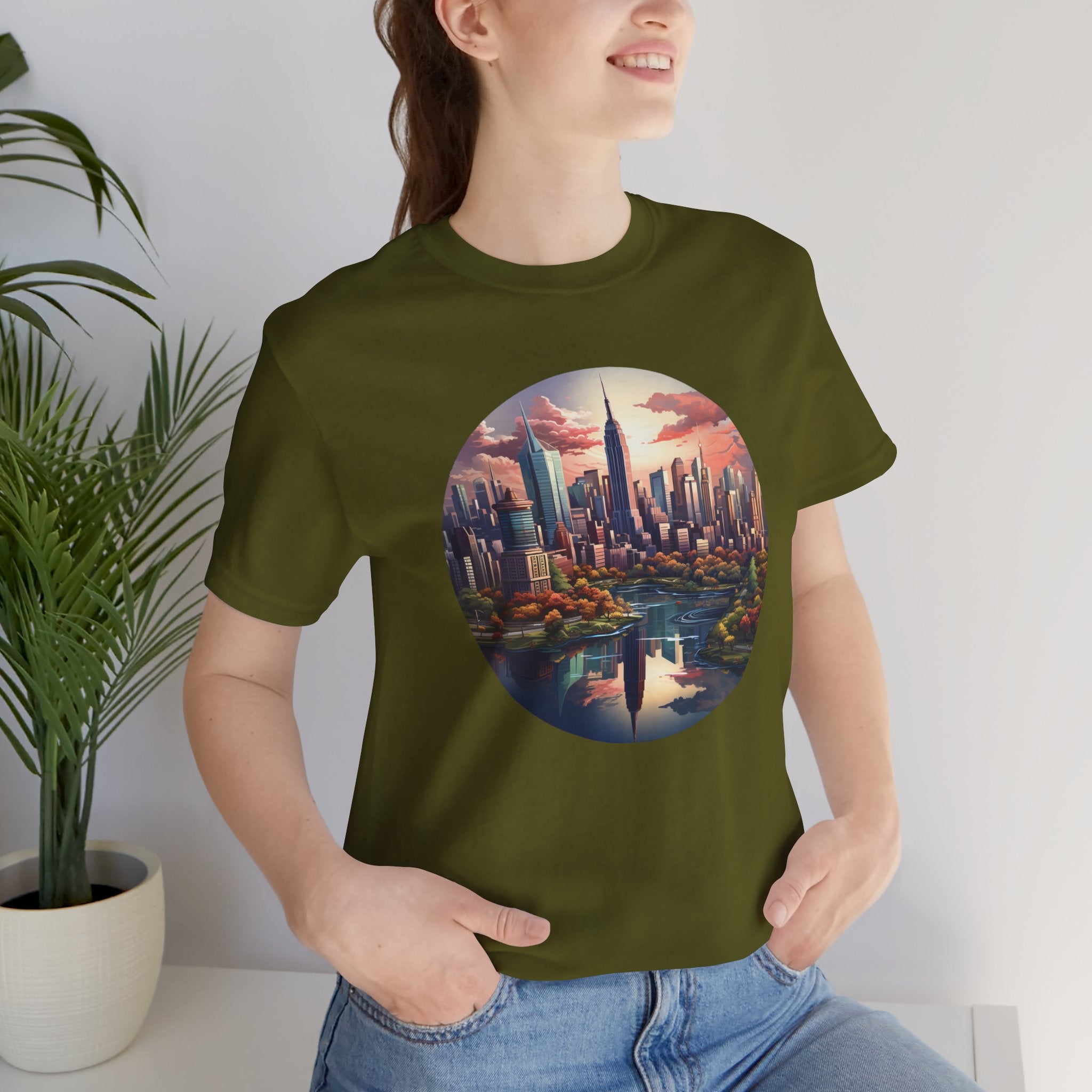 Unisex Jersey Short Sleeve Tee - Isometric Designs 09