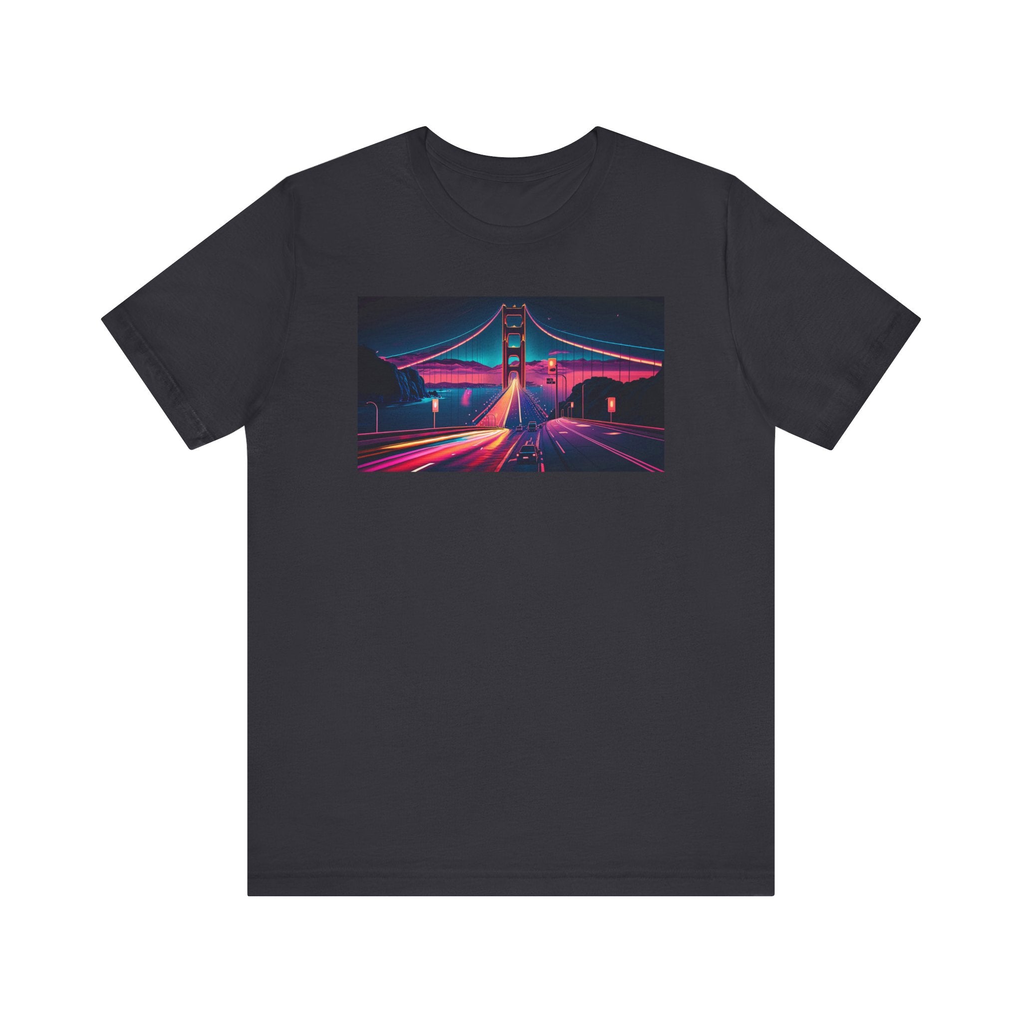 Unisex Jersey Short Sleeve Tee - Golden Gate Bridge, San Francisco, USA