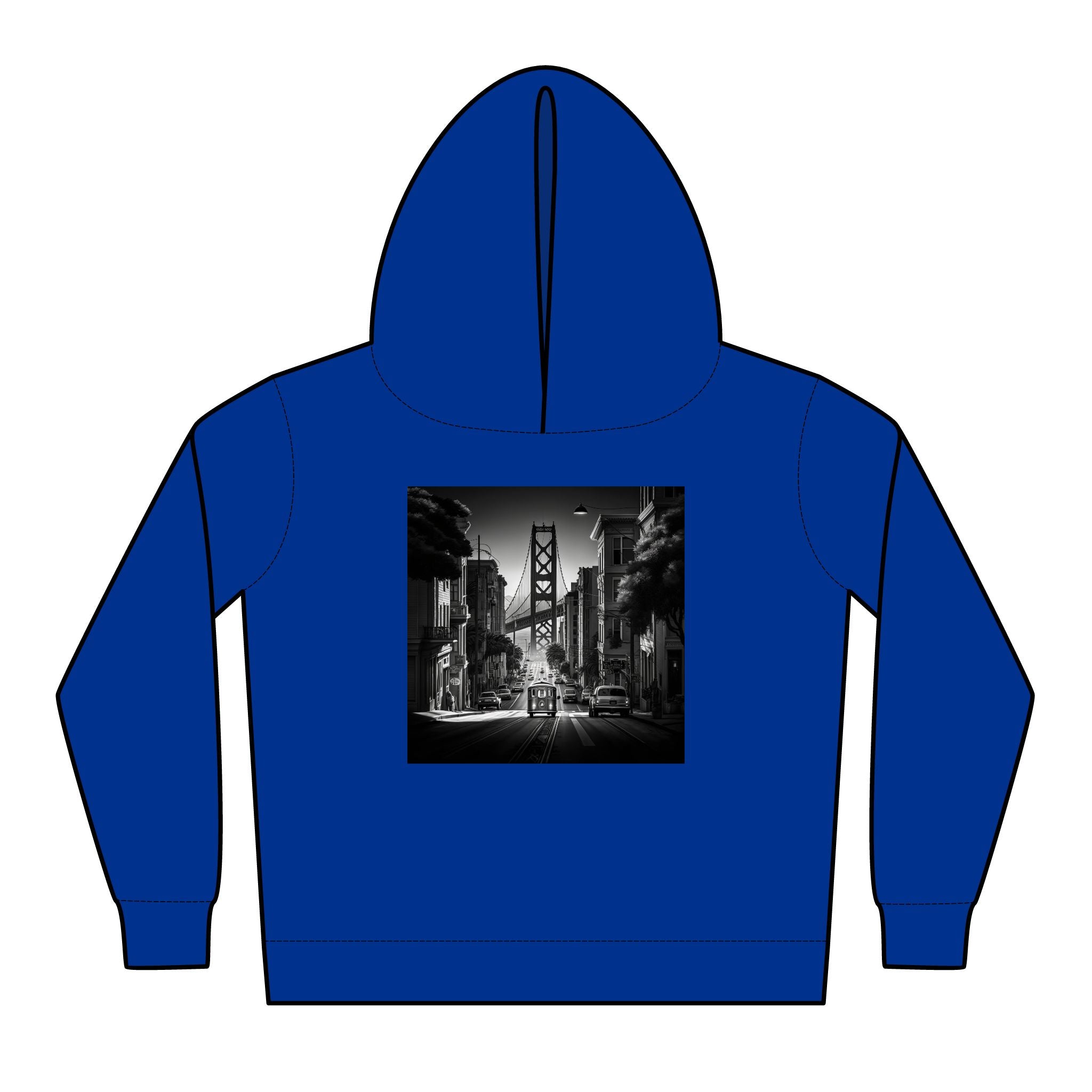 Toddler Pullover Fleece Hoodies - Digital Designs 07