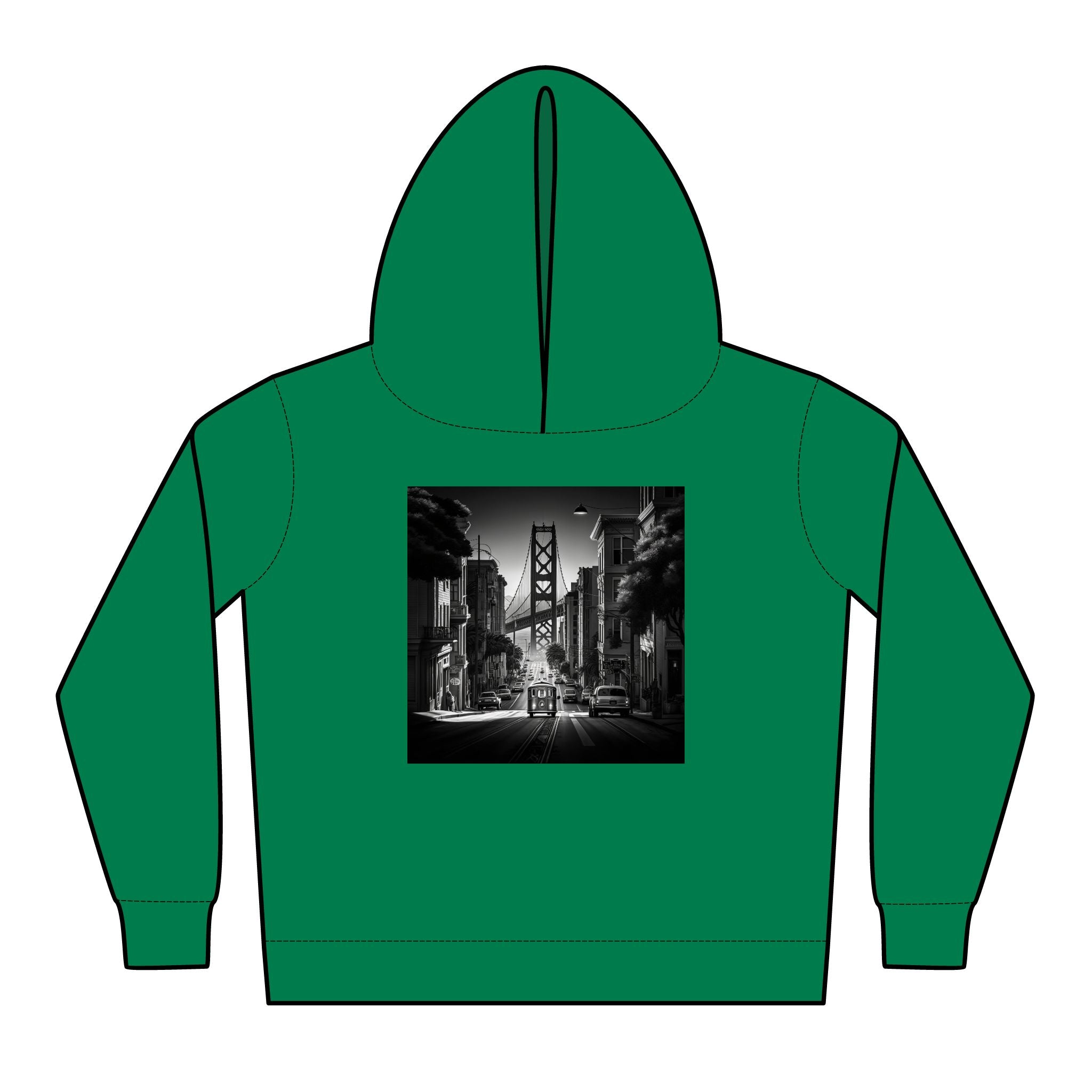 Toddler Pullover Fleece Hoodies - Digital Designs 07